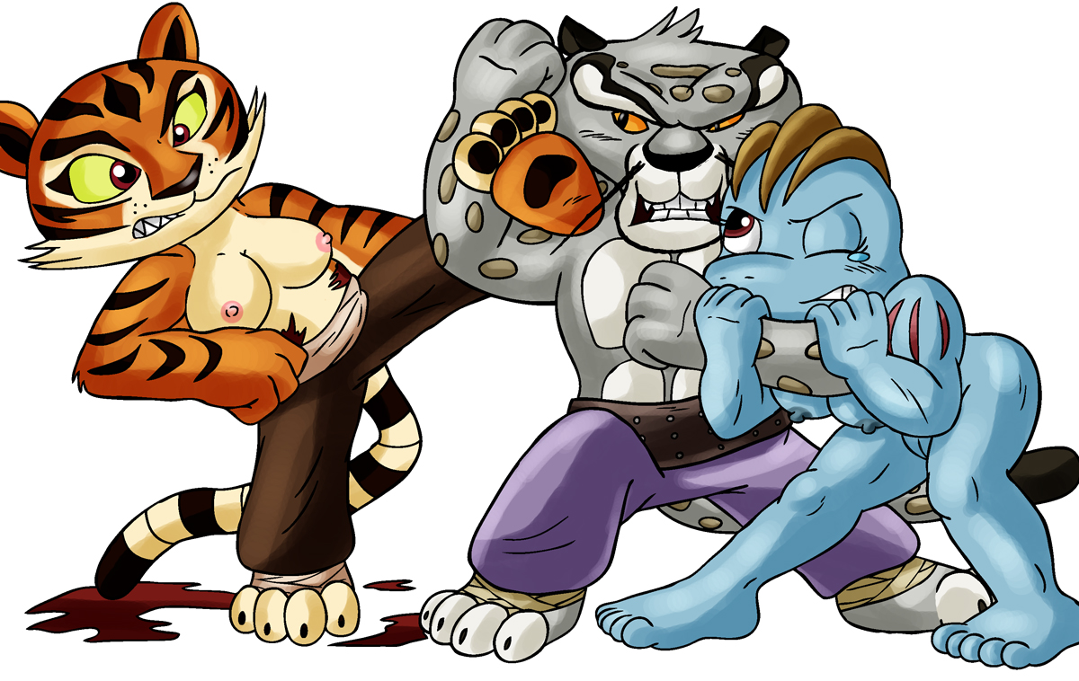 Rule34 - If it exists, there is porn of it / machoke, master tigress, tai  lung (kung fu panda) / 482213