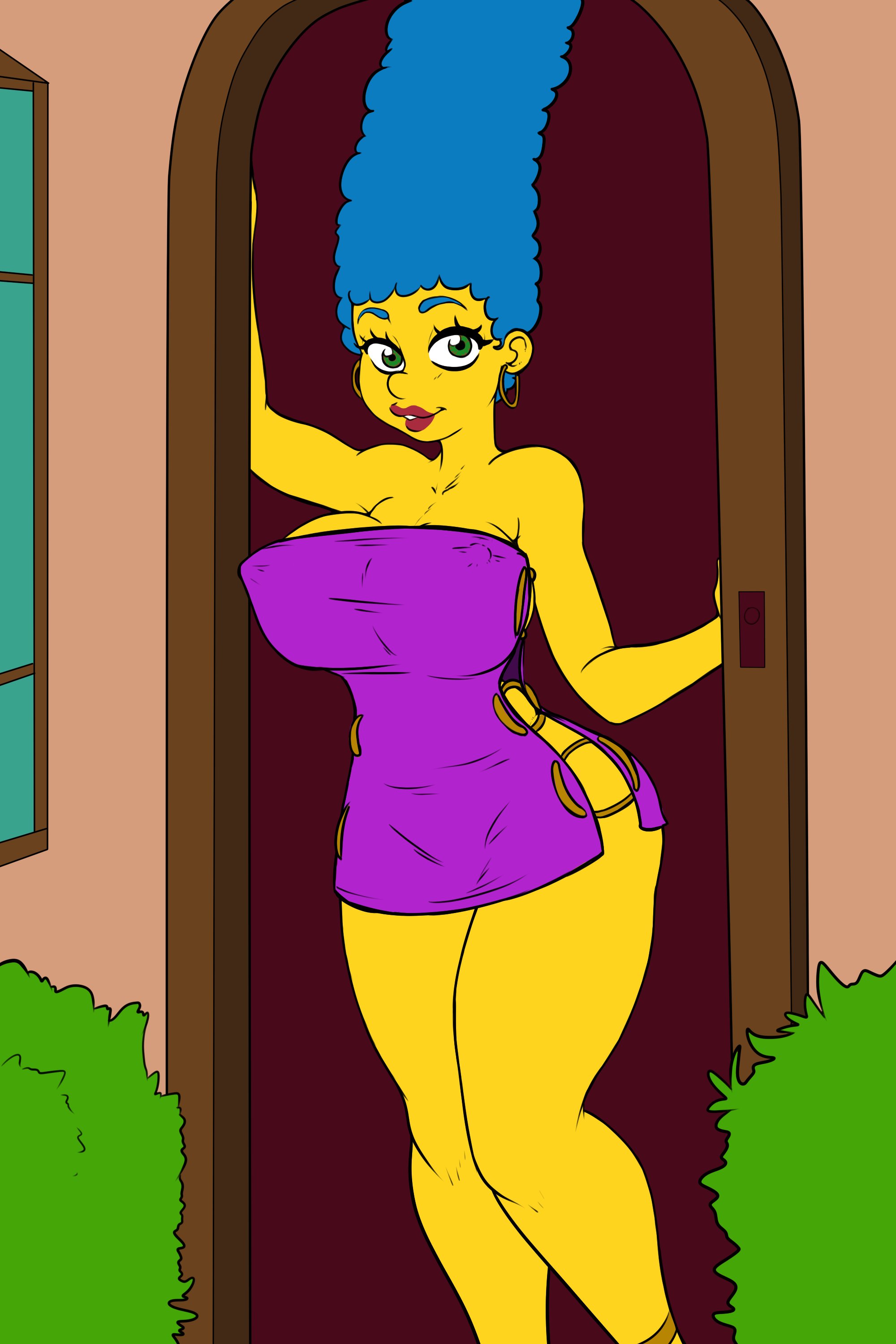 Large Marge Simpson Porn - Rule34 - If it exists, there is porn of it / slashysmiley, marge simpson /  5540837