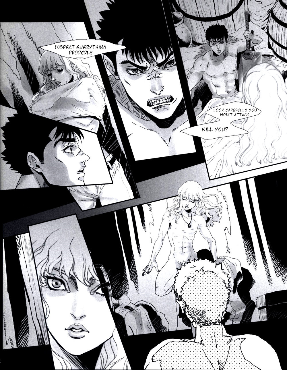 Rule34 - If it exists, there is porn of it / griffith, guts (berserk) /  8130152