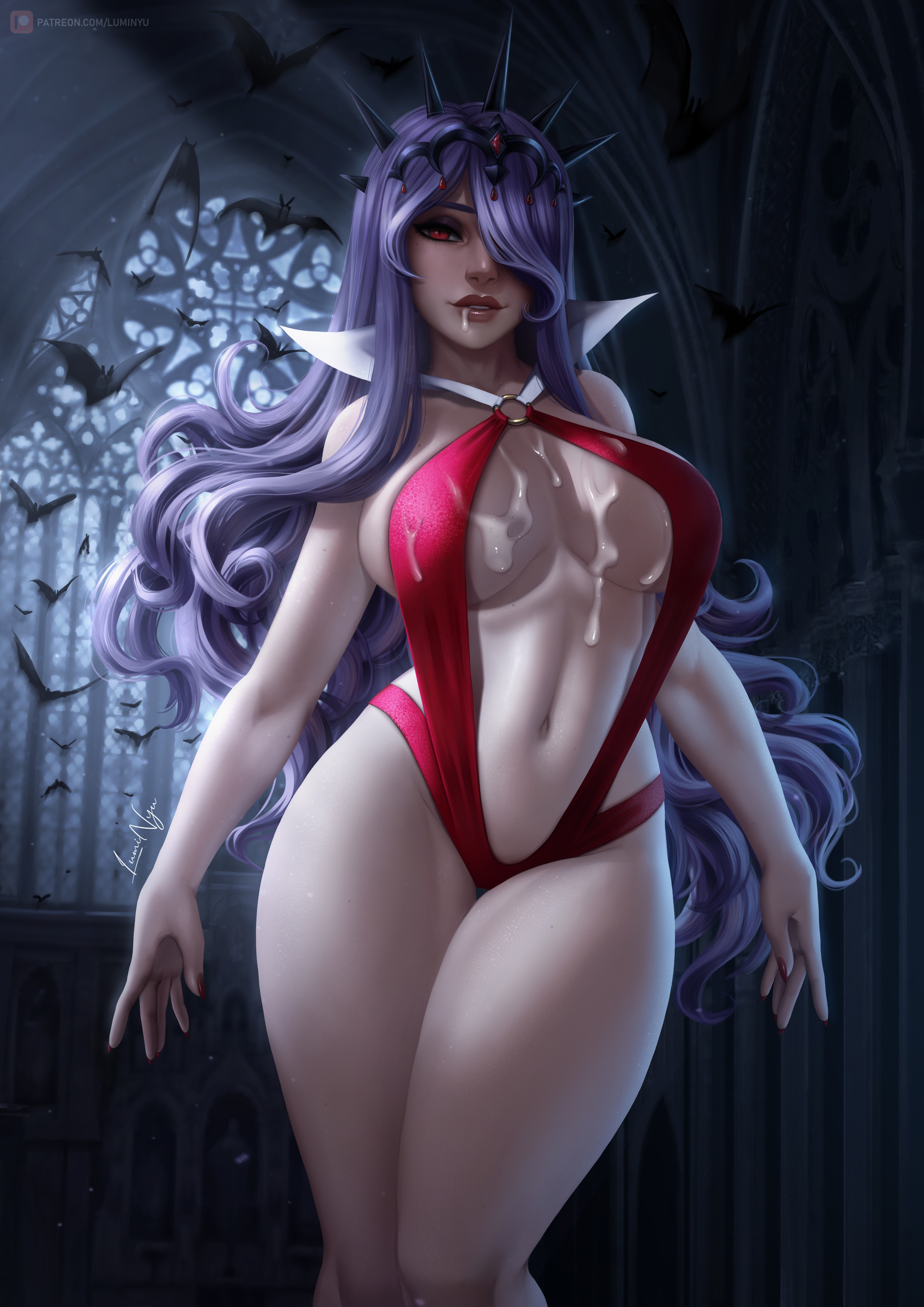 Rule34 - If it exists, there is porn of it / luminyu, camilla (fire  emblem), vampirella (character), vampirella (cosplay) / 5907843