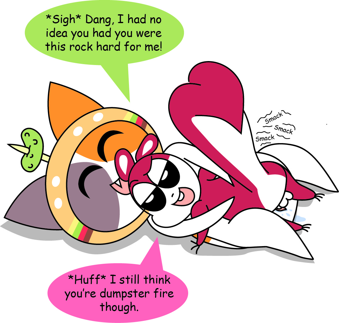 Chikn nuggit hawt saus