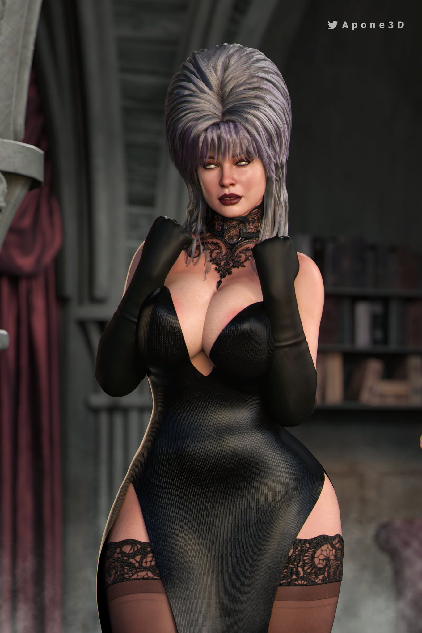 Elvira cosplay porn