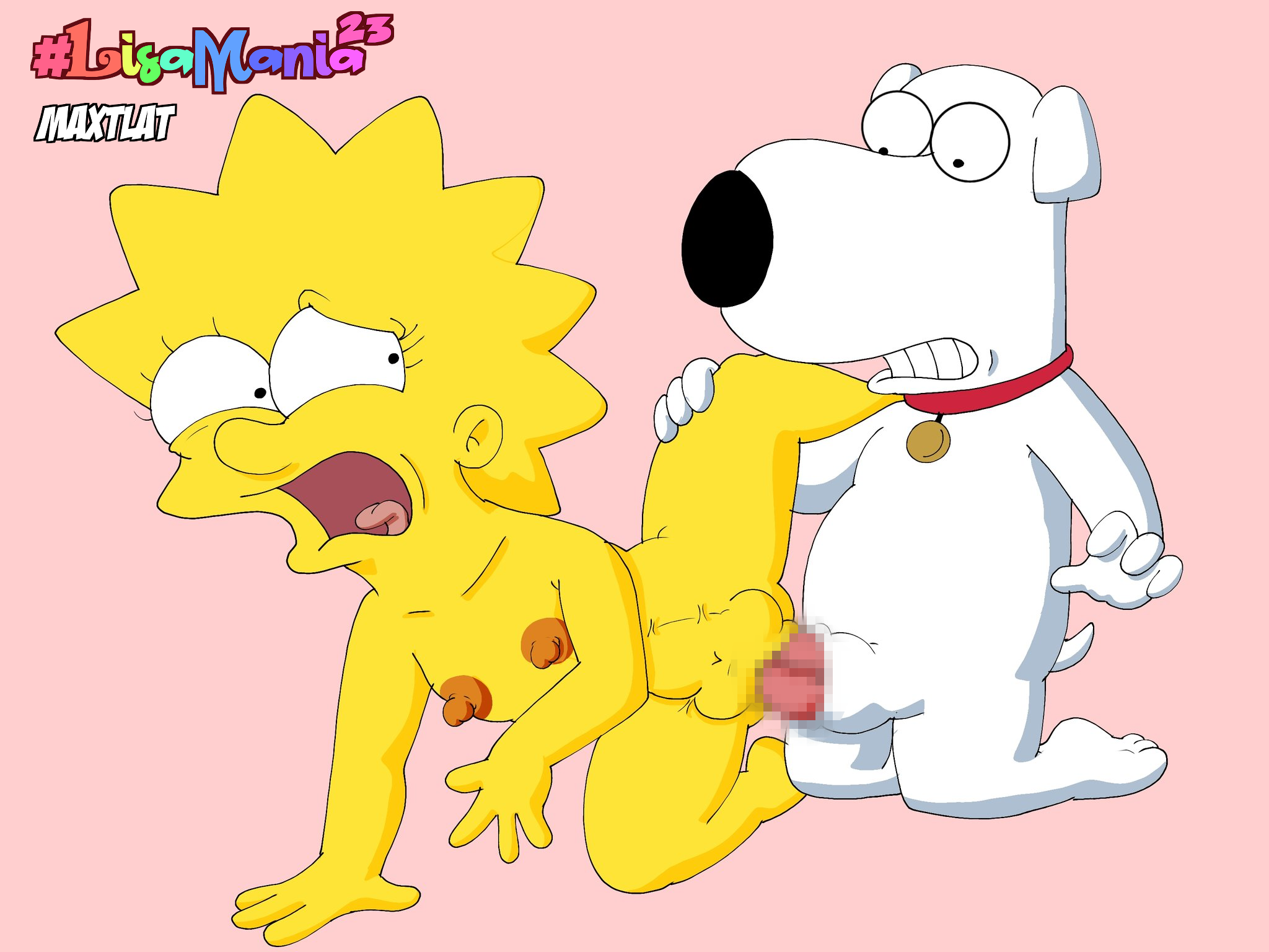 Rule34 - If it exists, there is porn of it / brian griffin, lisa simpson /  7578302