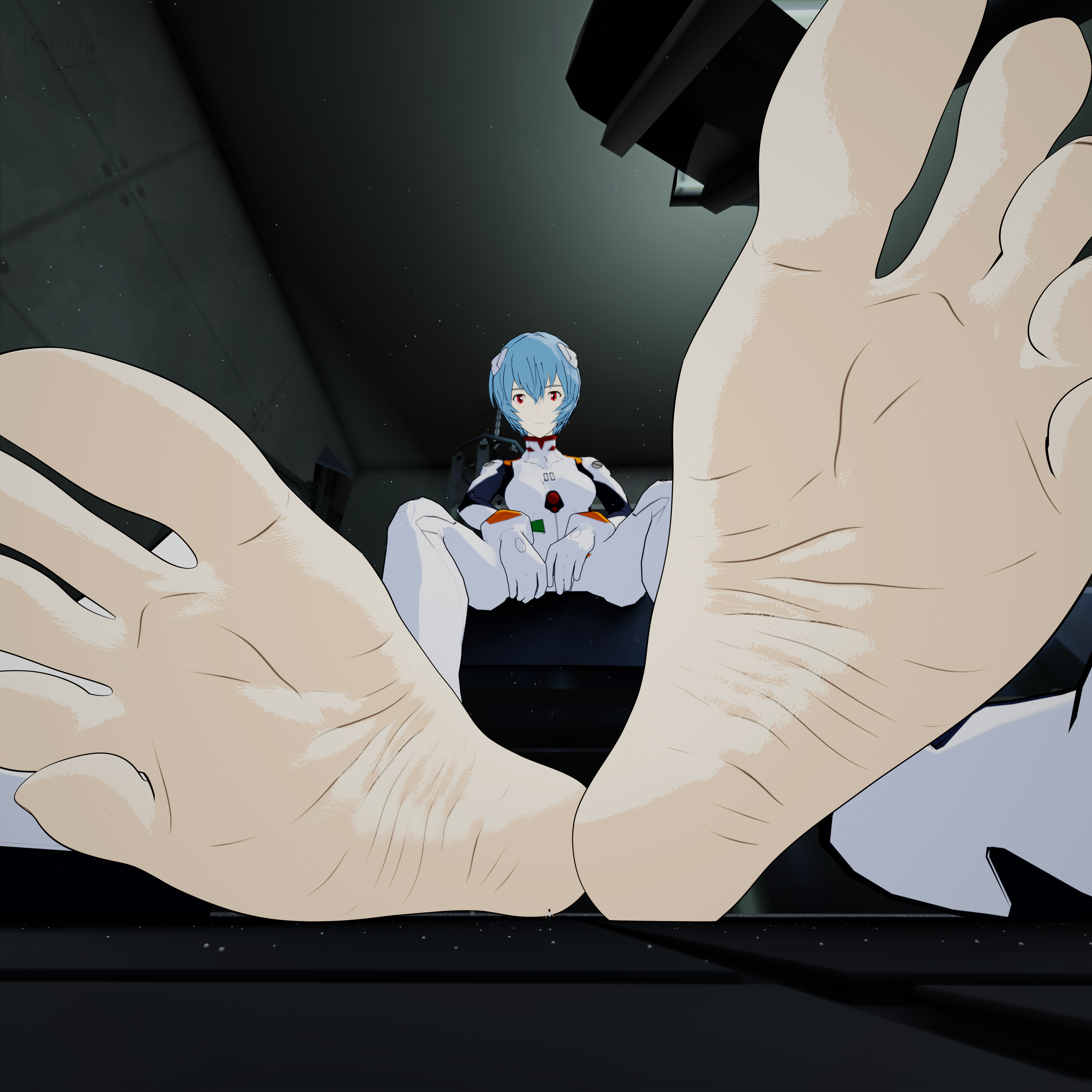 Rei ayanami feet