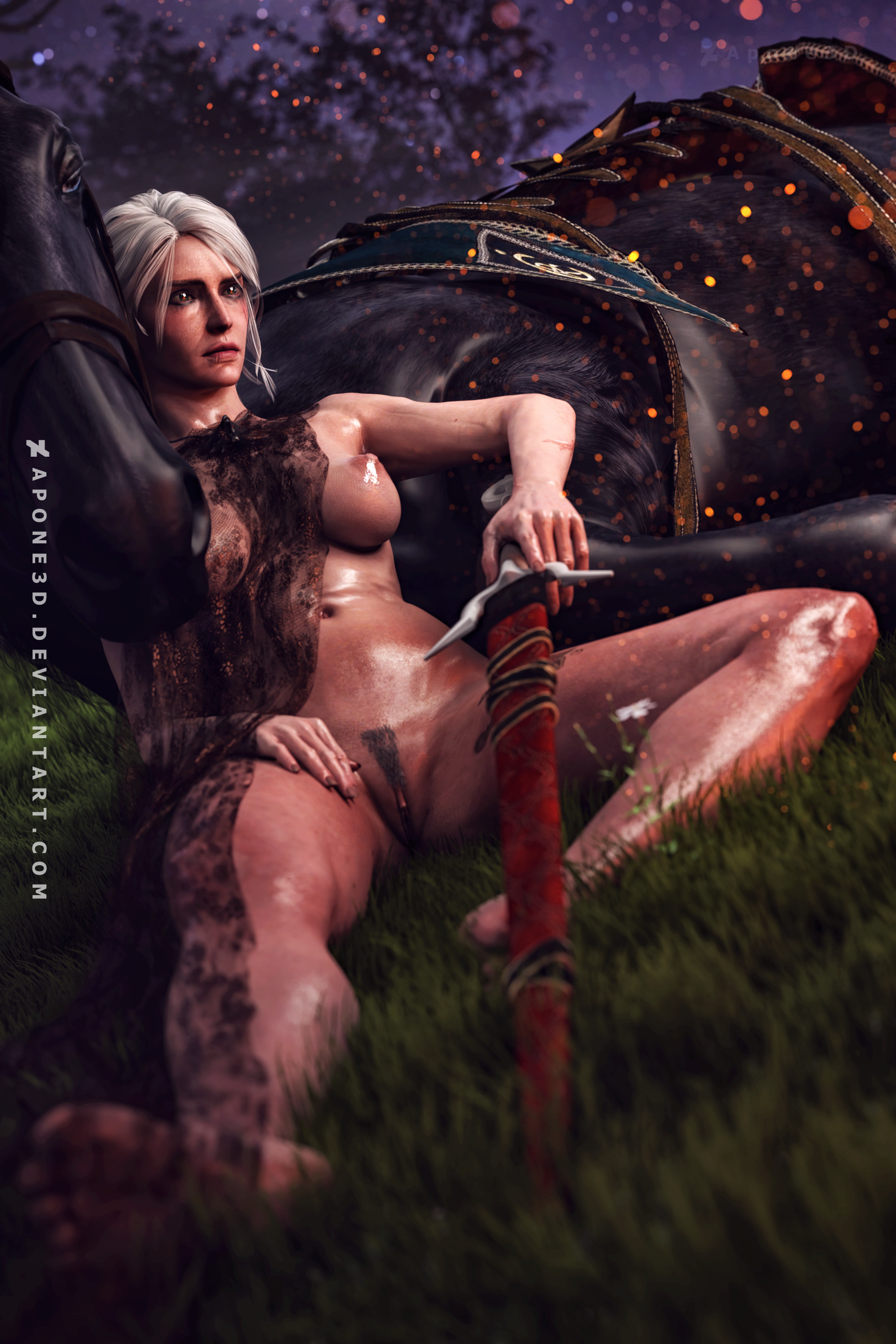 The witcher 3 rule 34 фото 6
