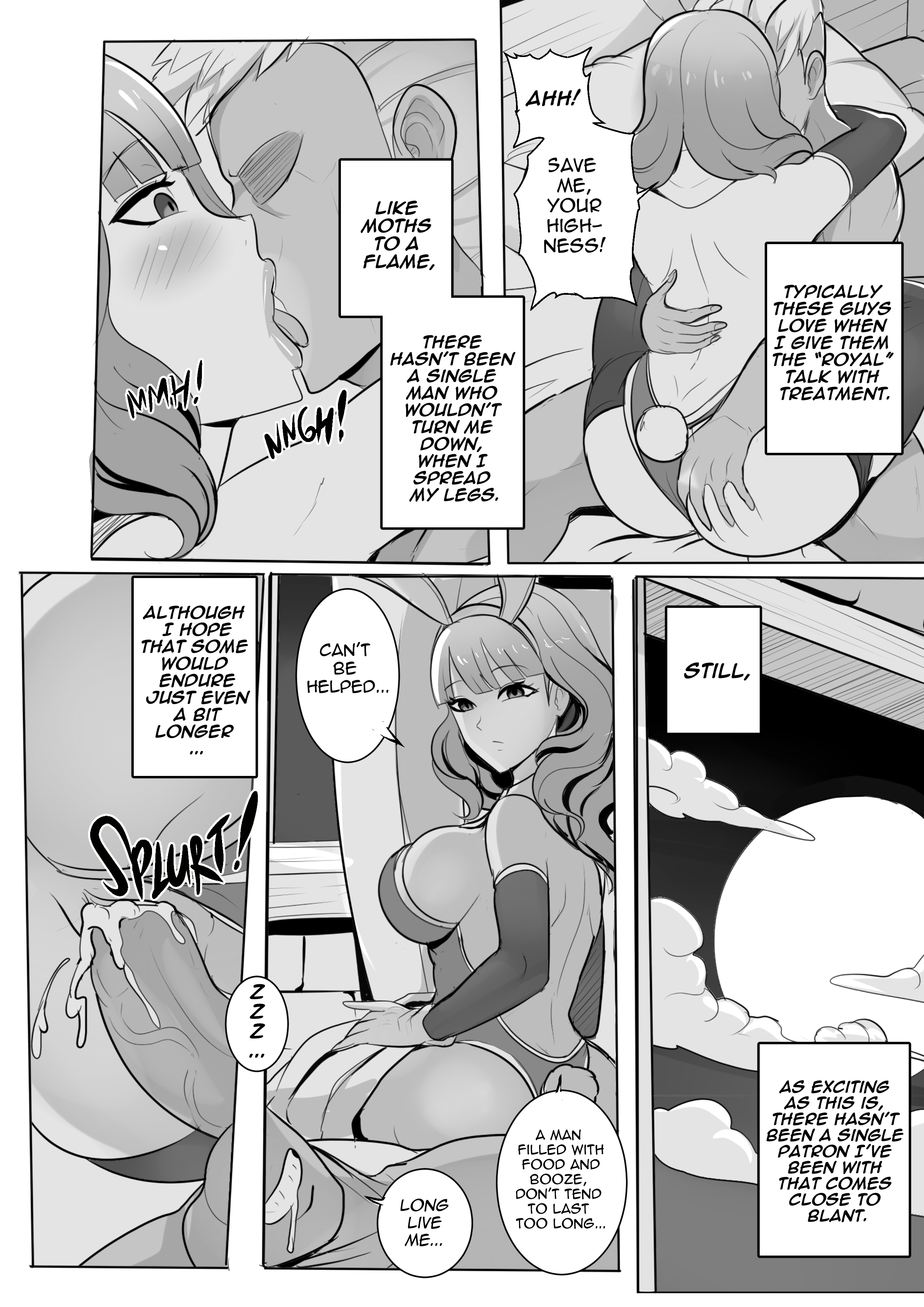 1boy 1girls after_sex after_vaginal ass ass_grab back backless_outfit bare_back bare_shoulders breasts bunny_ears bunny_girl bunny_tail bunnysuit celica_(fire_emblem) cloud comic cum cum_in_pussy cum_inside disappointed disappointing_sex doujin drooling drunk english_text face_lick female fire_emblem fire_emblem_echoes:_shadows_of_valentia french_kiss full_moon greyscale grin hug indoors king kissing large_ass large_breasts licking lips male medium_hair monochrome moon night nintendo open_mouth penis prostitution pussy queen revolverwingstudios roleplay royalty sad saliva saliva_trail satisfied sex short_hair shoulders sitting sleeping sound_effects text tongue tongue_out vaginal_penetration zzz