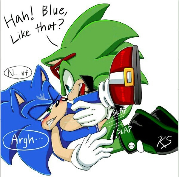 artist request, scourge the hedgehog, sonic the hedgehog, sonic (series), anal, cum, cum in ass, cum on face, cum on own face, gay, legs held open, legs up, male, tears, 