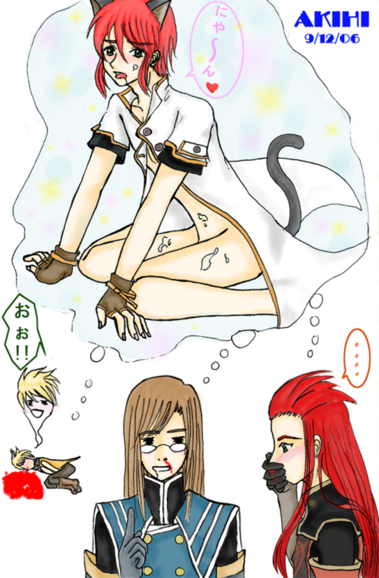 asch, guy cecil, jade curtiss, luke fon fabre, tales of the abyss, tagme, male only, 