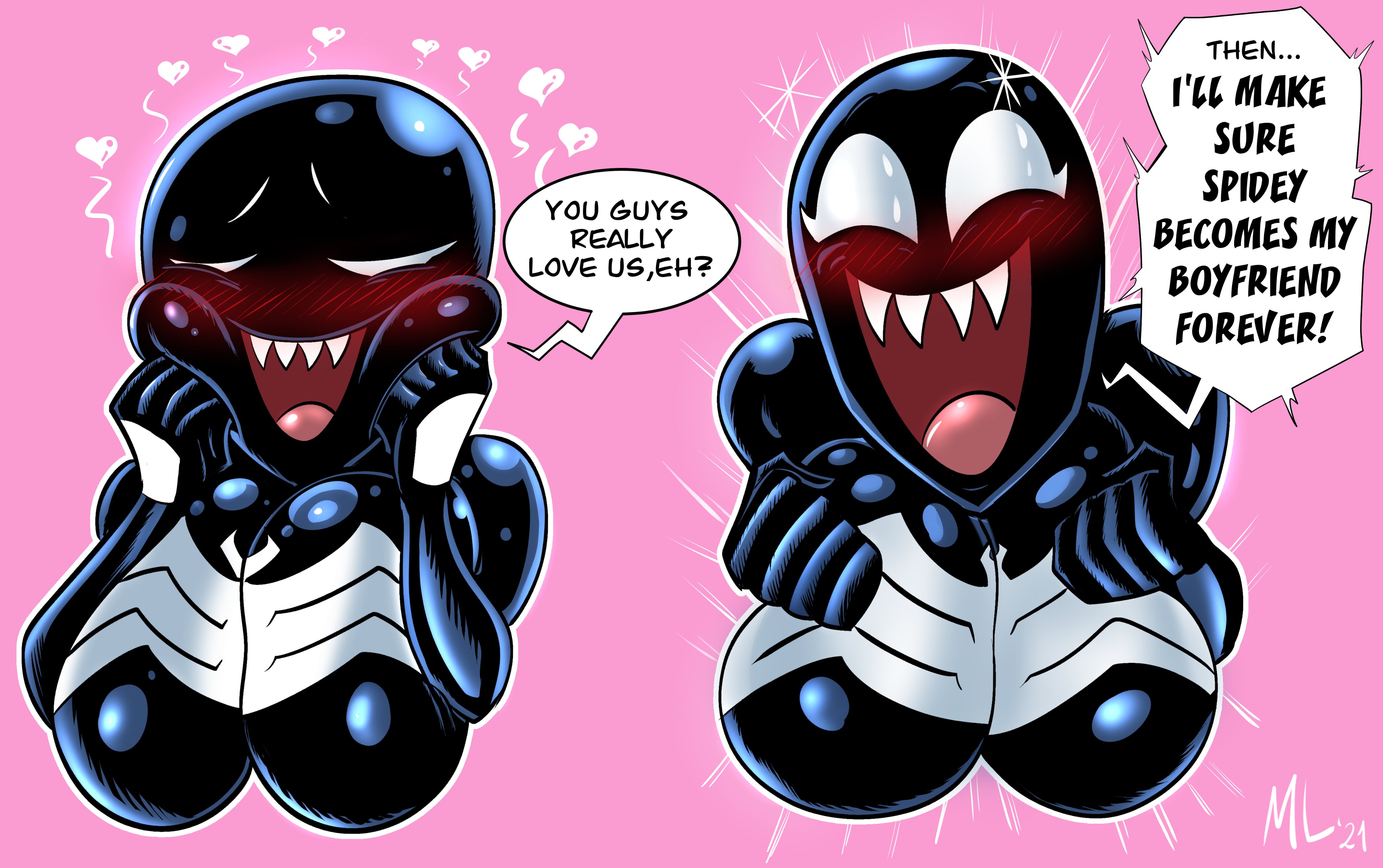 Rule34 - If it exists, there is porn of it  ameizing lewds, she-venom,  venom  4274304