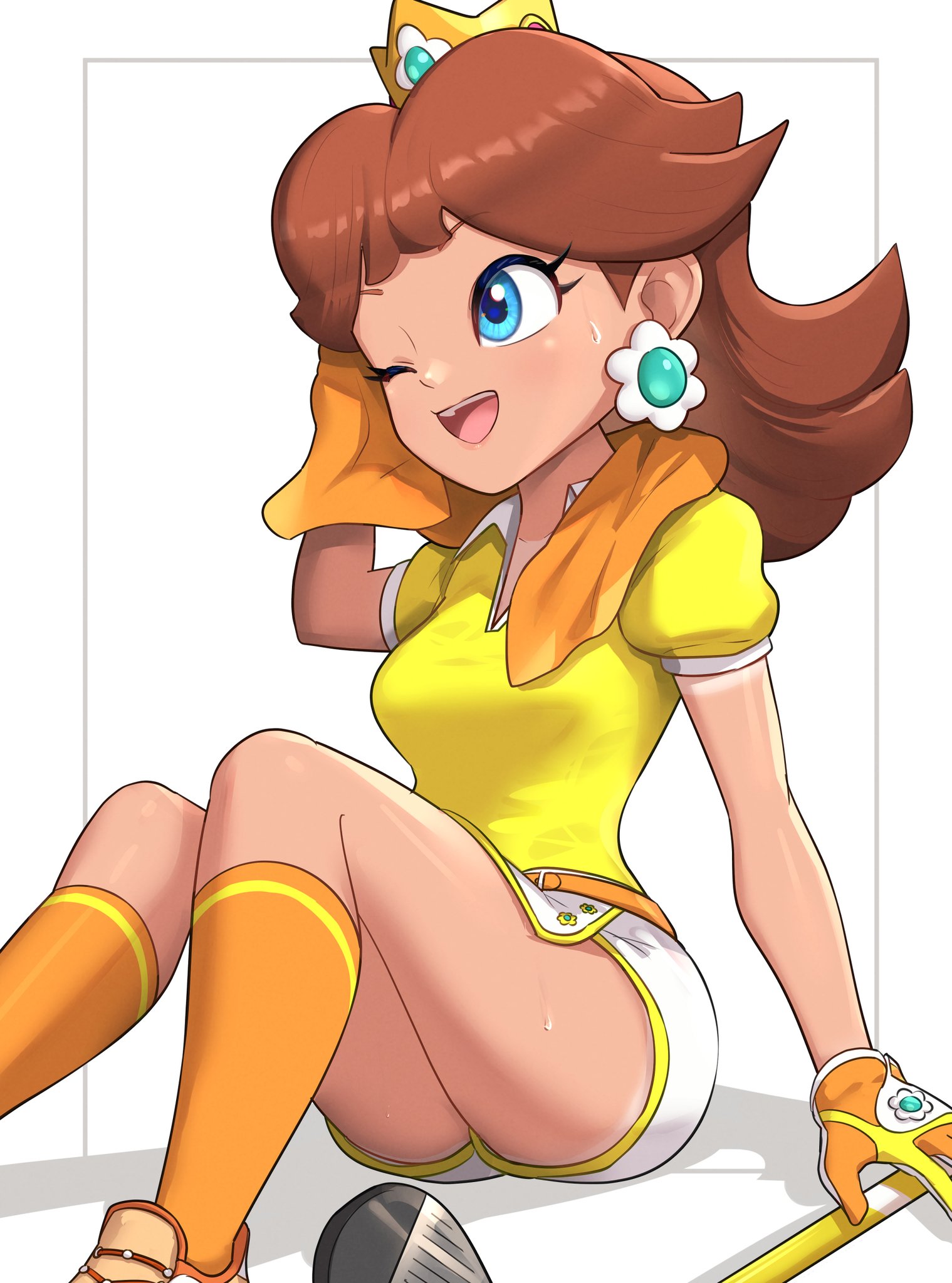 Mario golf super rush daisy