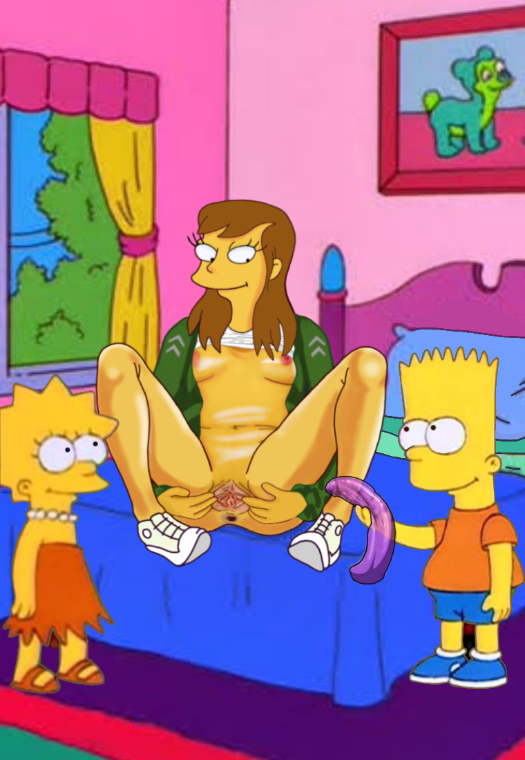 Laura powers the simpsons