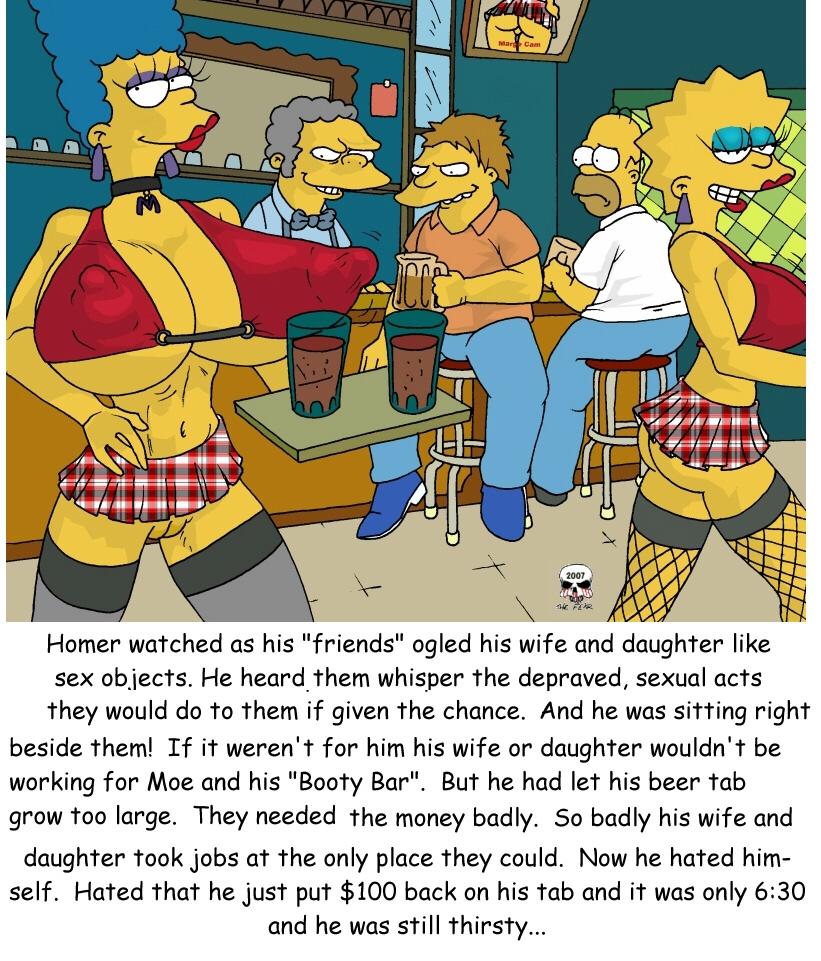 Homer lisa simpson the fear porn comic
