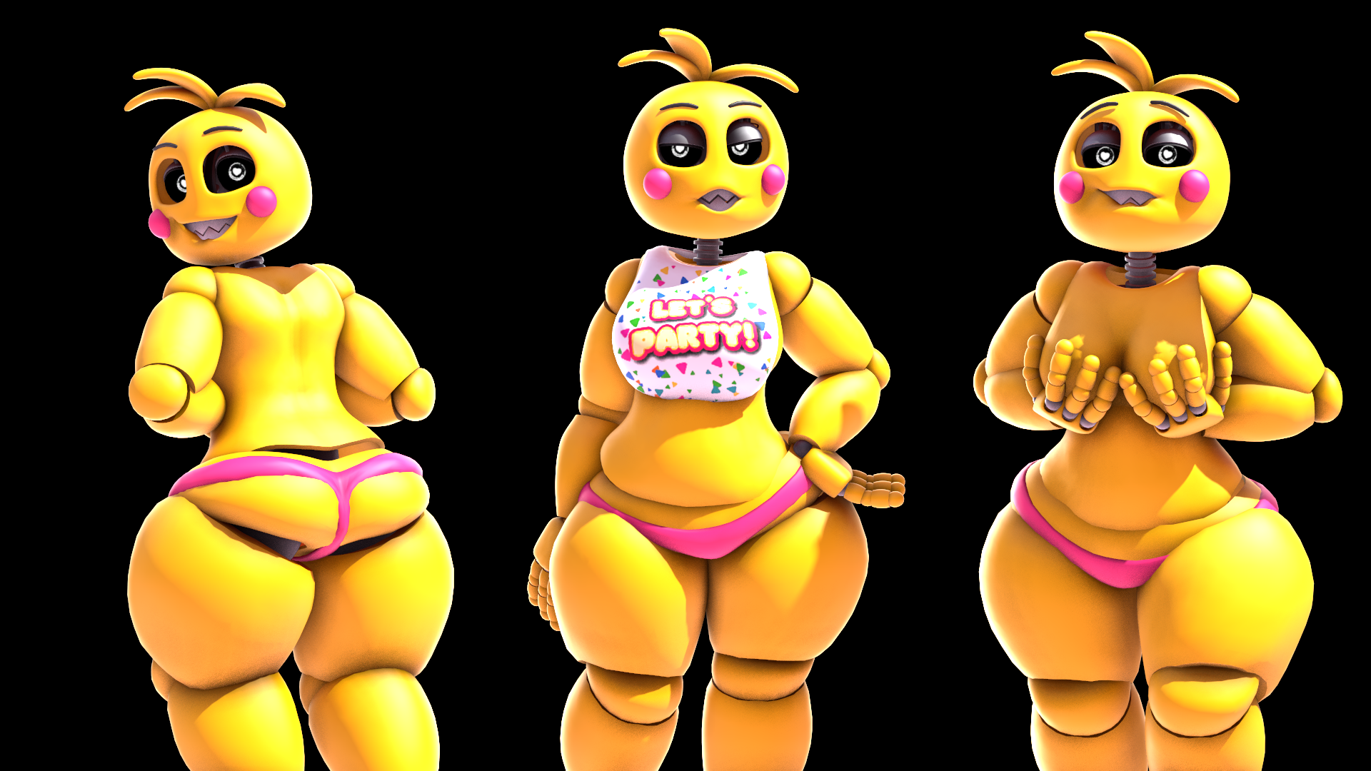 Fnaf toy chica nsfw