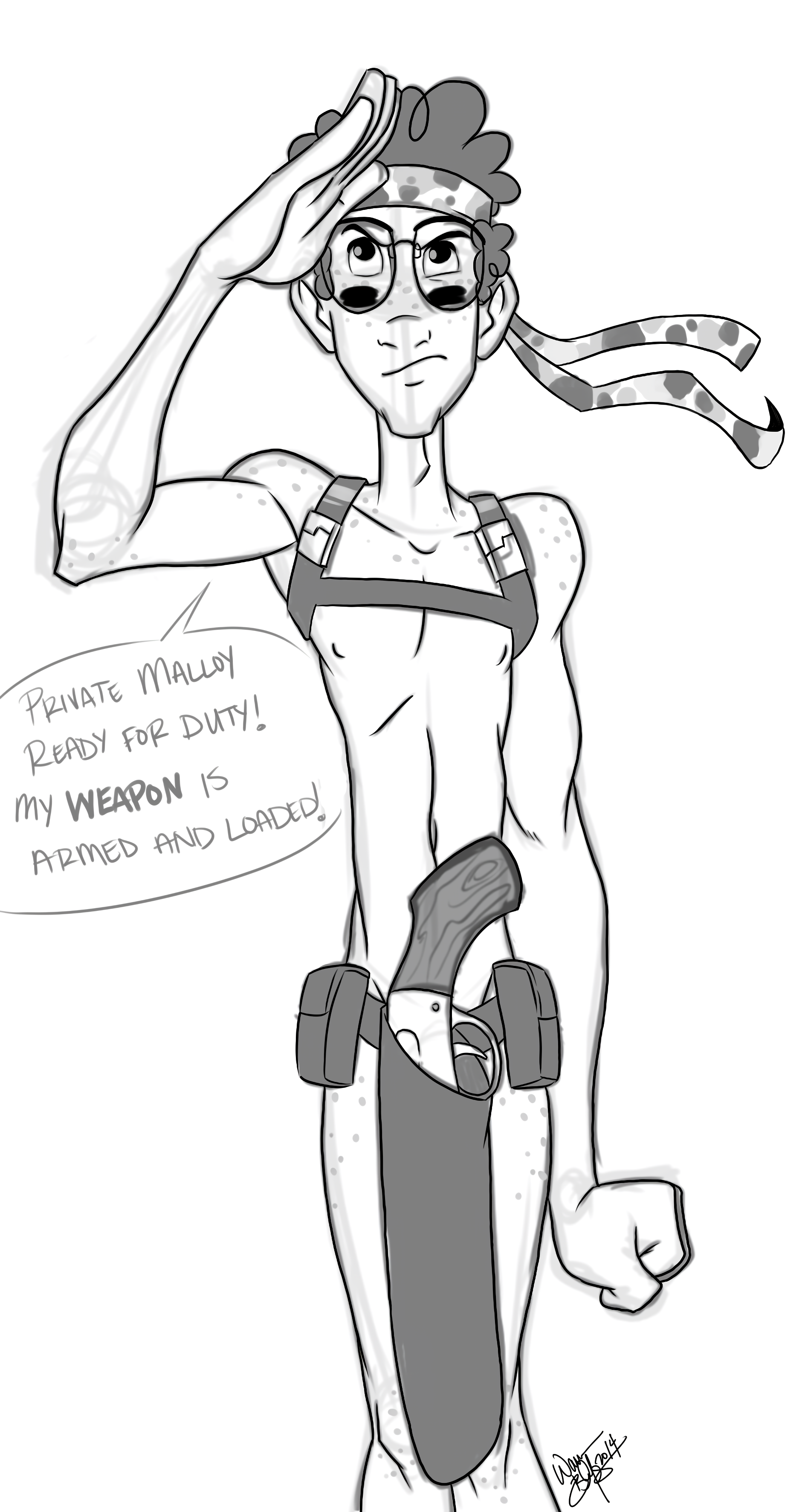 aeolus06 bandana big_penis casual_exposure casual_nudity censored convenient_censoring convenient_censorship davey_malloy freckles gun gun_holster huge_cock huge_dick huge_penis male male_only naked naked_male nerd nerdy nerdy_male nude nude_male nudist_beach_uniform penis revealing_clothes revealing_outfit skimpy_clothes skimpy_outfit skinny skinny_male solo tagme weapon