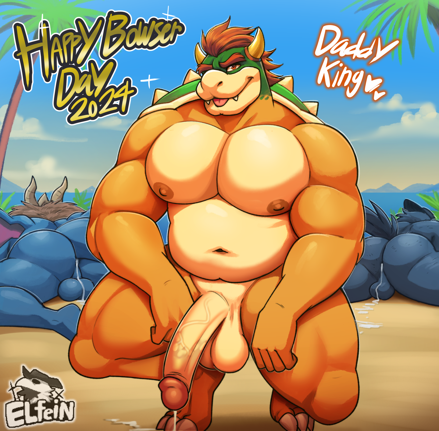 2024 3boys activision after_sex andres_(elfein) anthro areola artist_logo artist_name ass avian backsack balls ballsack bara beach beefy beige_countershading belly biceps big_ass big_balls big_butt big_muscles big_penis bird black_feathers blep blue_skin bowser bowser_day bubba_(spyro) claws cloud corvid crouching cum cum_drip cum_in_ass cum_inside cum_on_ground daddy_kink dangling_balls dangling_testicles day dragon elfein english_text erection european_mythology eyebrows fangs foreskin foreskin_folds gay genitals glans green_head group heart_symbol hi_res horns huge_muscles humanoid_genitalia humanoid_penis koopa looking_at_viewer low_hanging_balls lying male male/male male_nipples male_only mario_(series) masculine mature_male musclegut muscles muscular muscular_anthro muscular_male mythological_creature mythological_scalie mythology navel nintendo nipples non-mammal_balls non-mammal_nipples nude nude_male ochre_skin on_front orange_hair oscine outside palm_tree passerine pecs penis perineum plant red_eyes retracted_foreskin sand scalie scrotum shell smile spiked_shell spikes spikes_(anatomy) spyro_the_dragon teeth testicles text thick_arms thick_penis thick_thighs tongue tongue_out tree trio uncircumcised uncut unseen_male_face vein veiny_penis water western_dragon wings yaoi