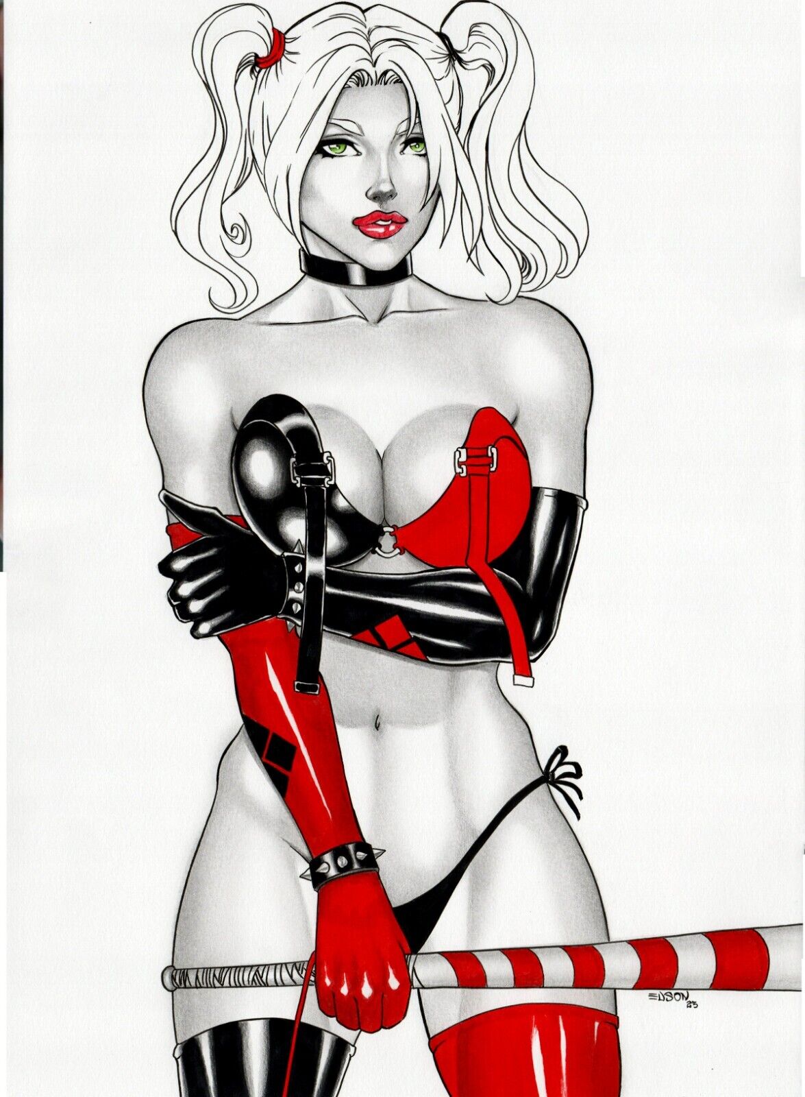 Rule34 - If it exists, there is porn of it / artist request, ed benes  studio, harleen quinzel, harley quinn / 6874650