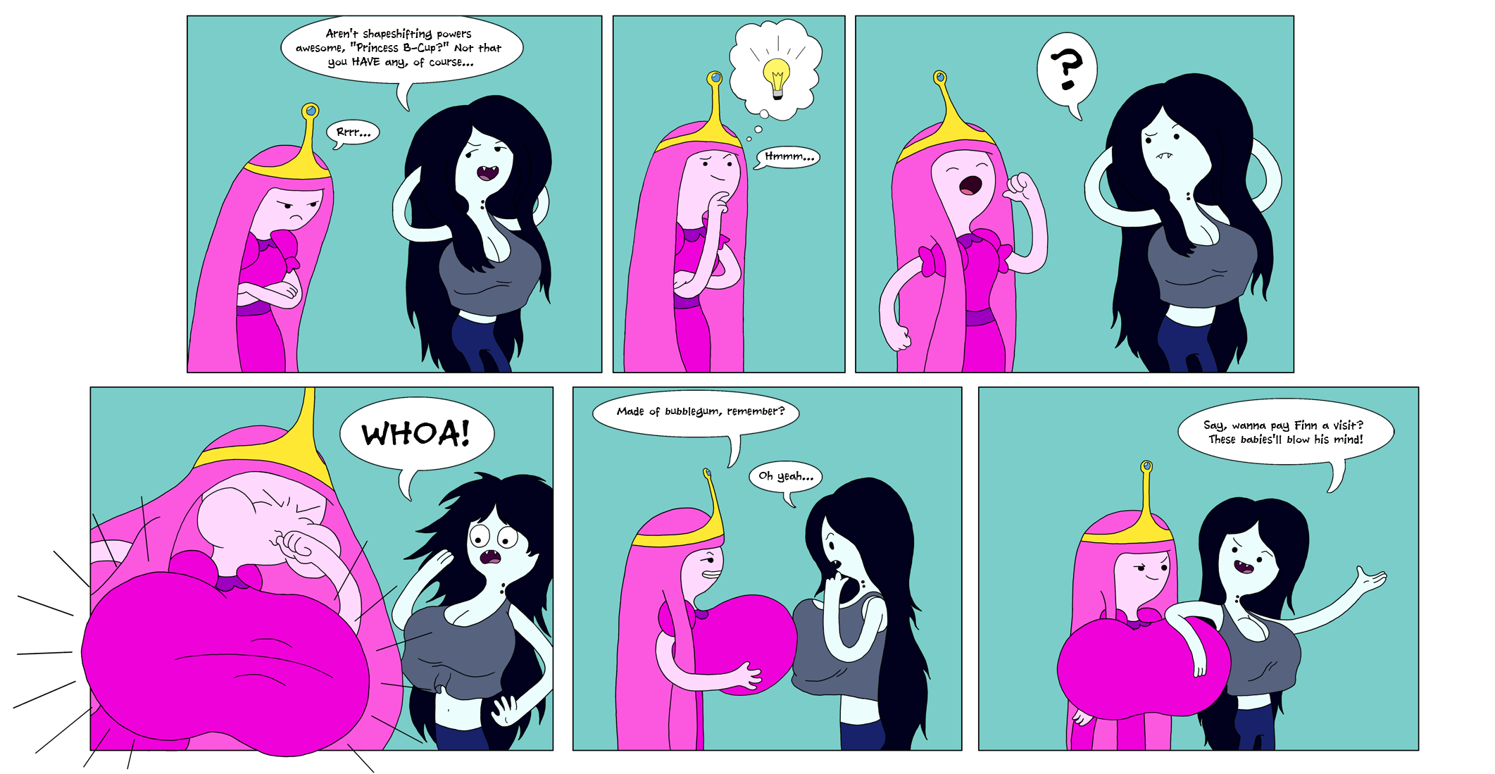 Rule34 - If it exists, there is porn of it / artist request, marceline,  princess bubblegum / 2035899