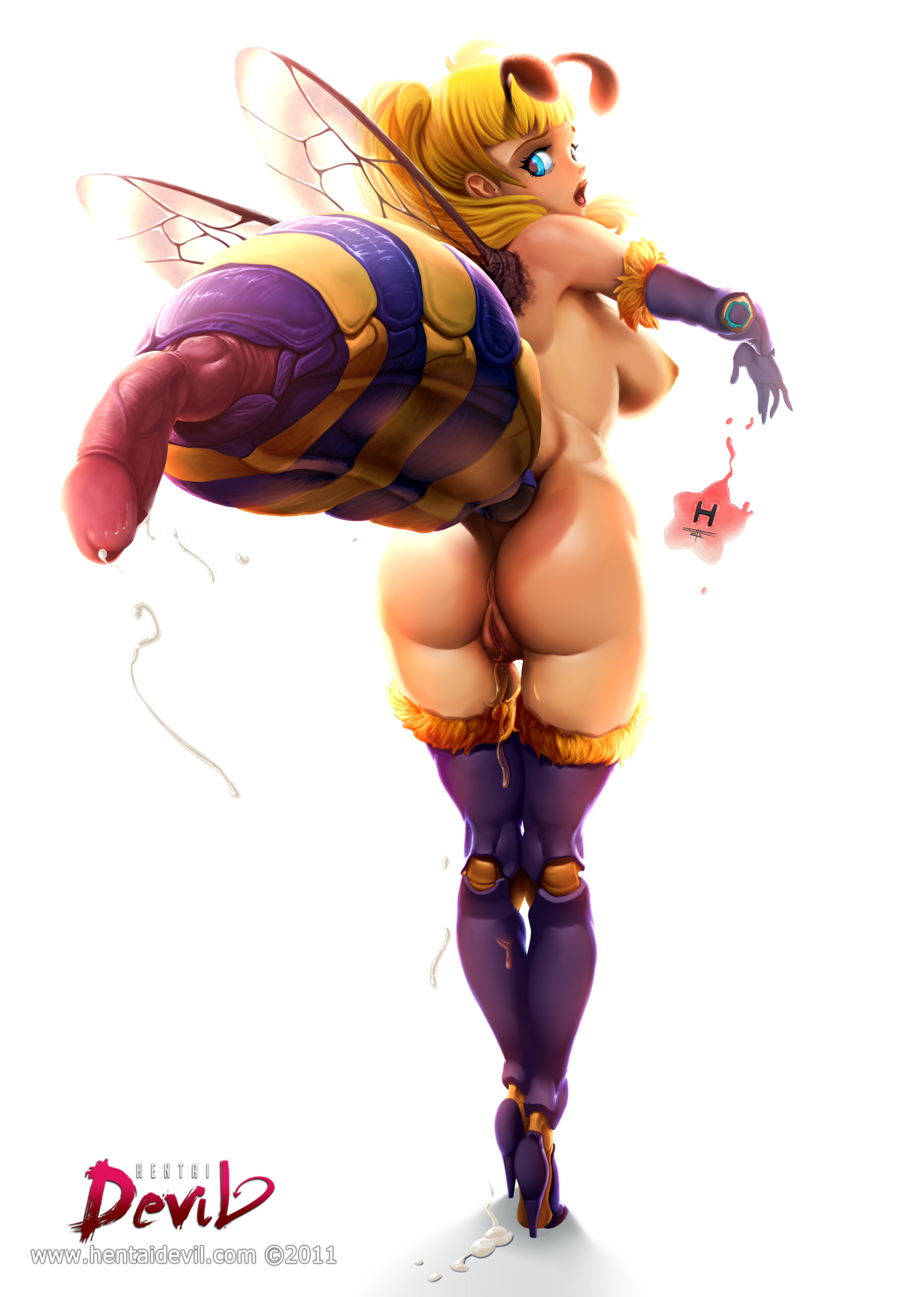 Bee girl hentai фото 113