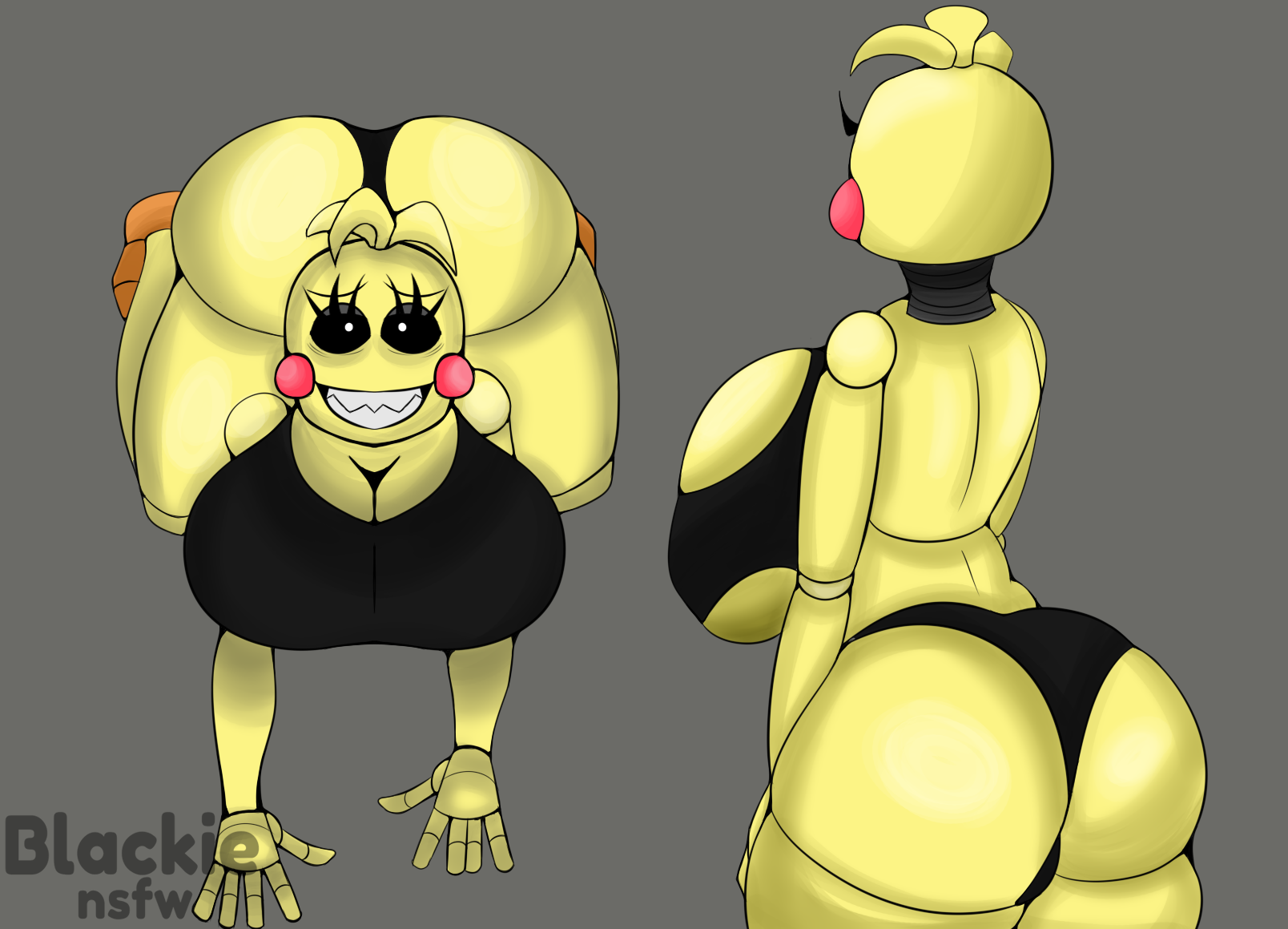 Toy chica butt 👉 👌 Rule34 - If it exists, there is porn of i