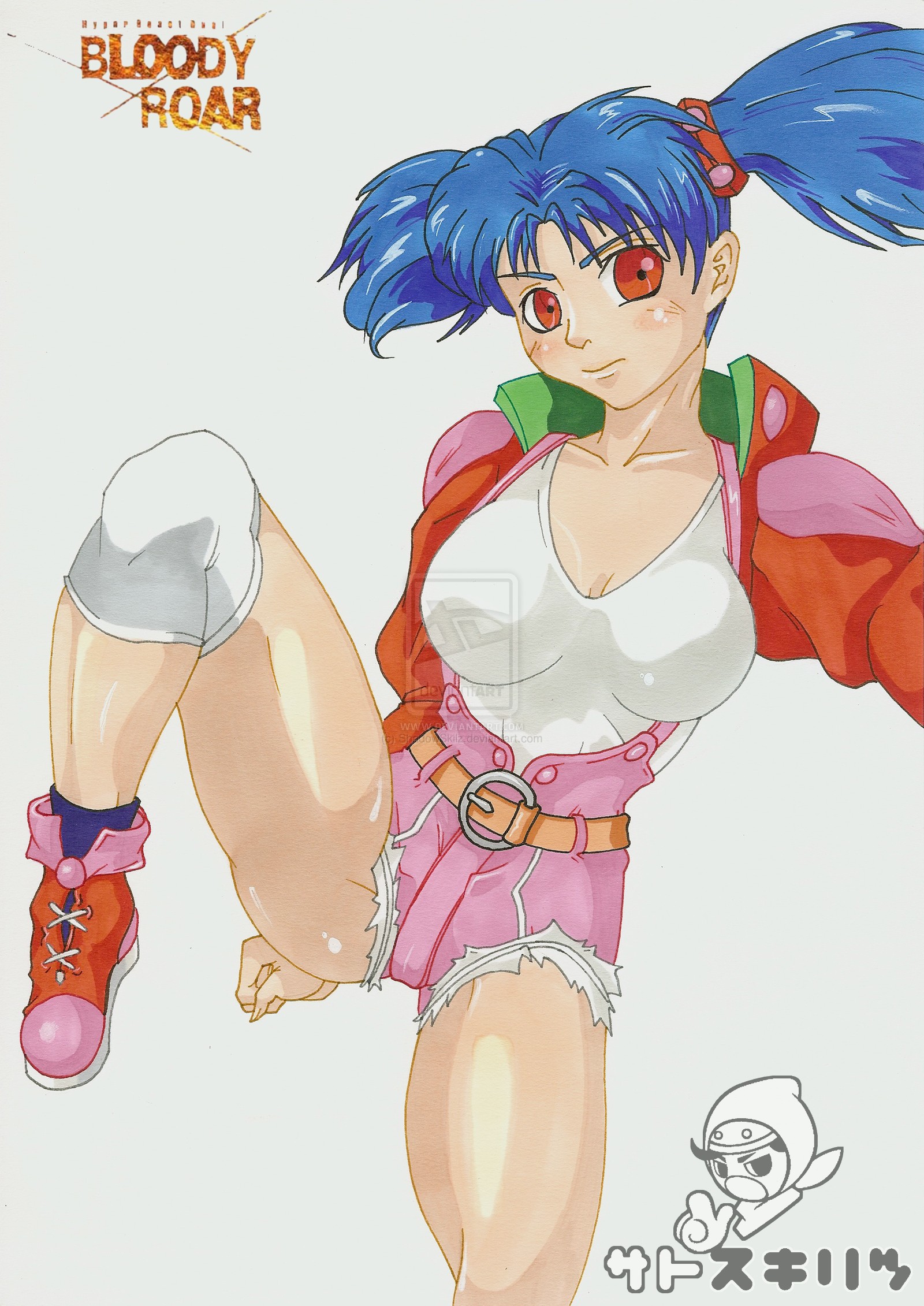 shadowskilz, alice nonomura, bloody roar, tagme, watermark, 