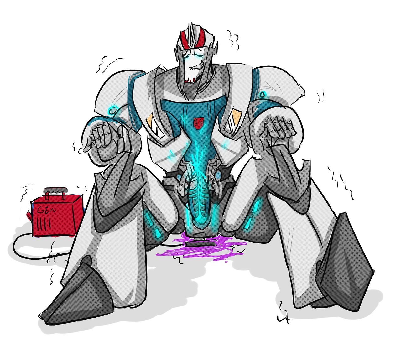 bamboogecko, transformers, transformers prime, tagme, smokescreen, 