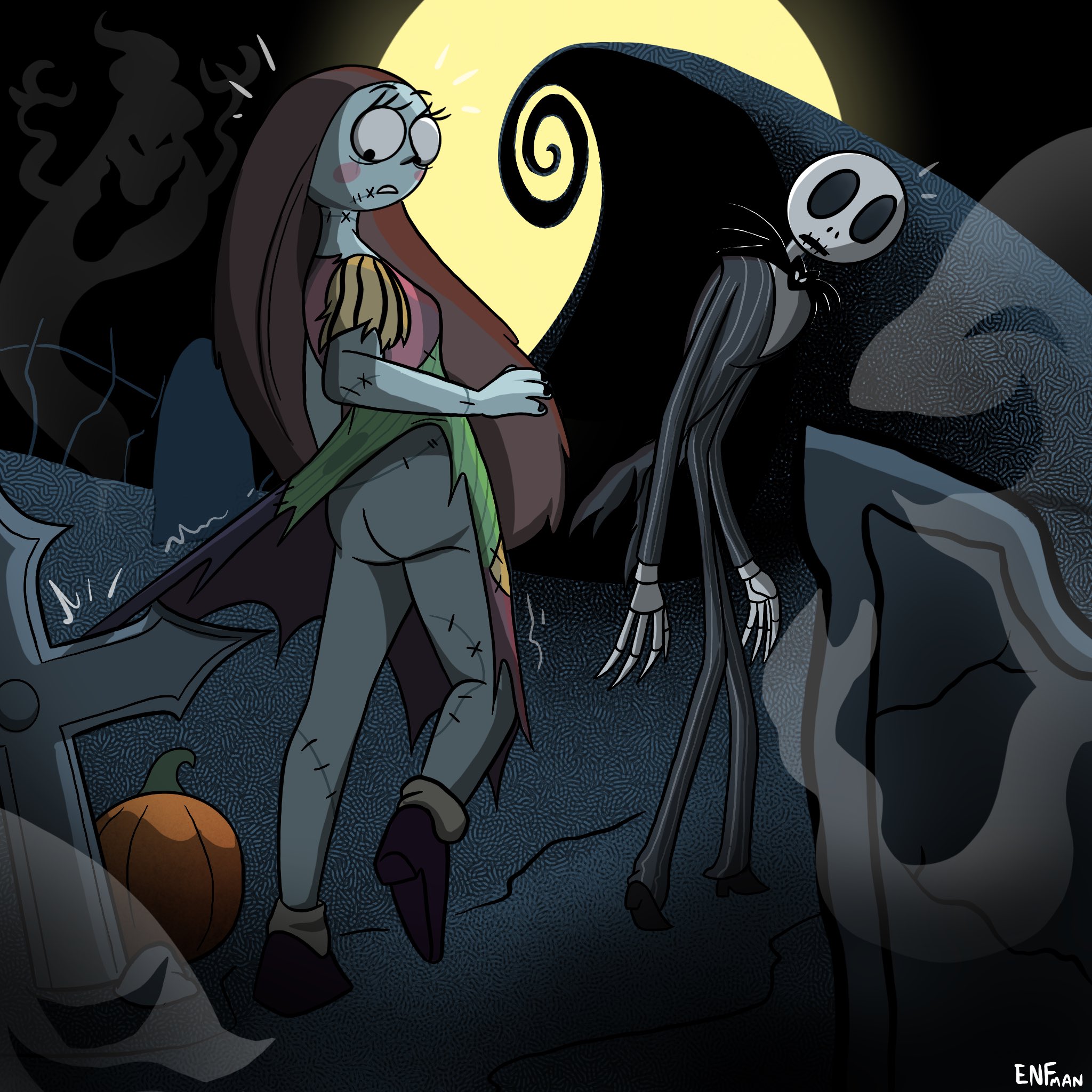 Rule34 - If it exists, there is porn of it  jack skellington, sally (the nightmare  before christmas)  7588534