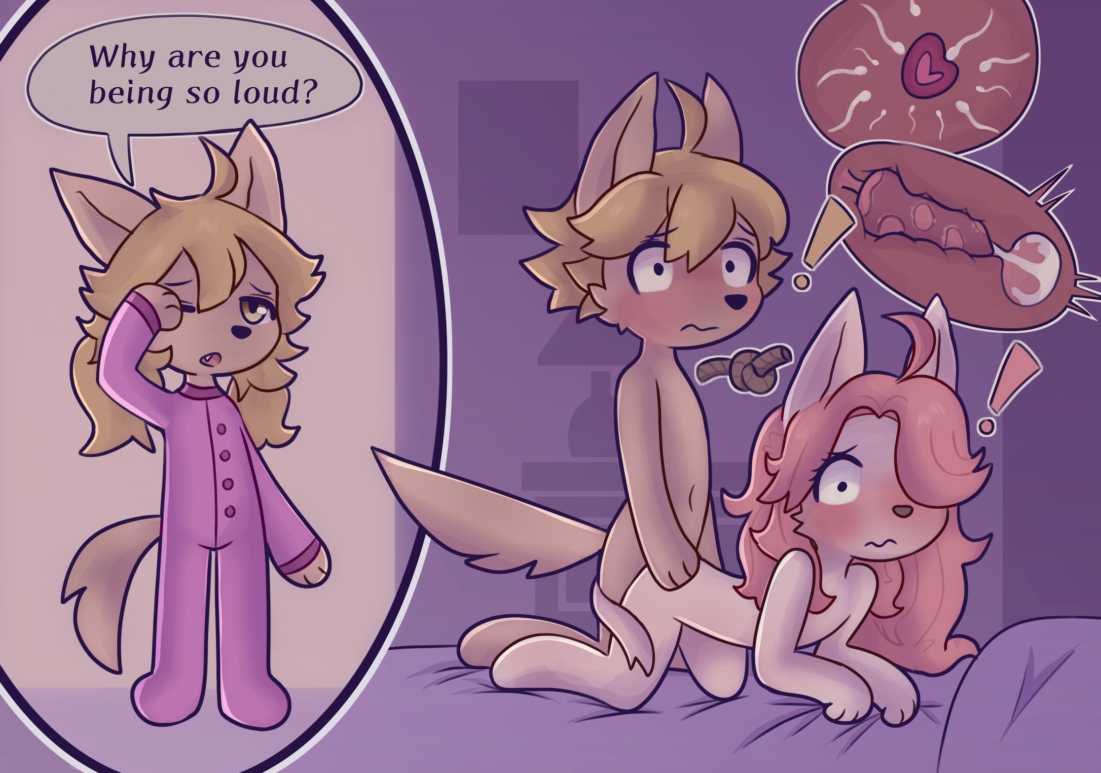 1boy 1girls 2girls anthro anthro_female anthro_male anthro_on_anthro anthro_only anthro_penetrated anthro_penetrating anthro_penetrating_anthro bed bedroom blush brother_and_sister canid canine caninu canis cat cat_girl caught_in_the_act clumsypaws cub cub_on_cub cum cum_in_pussy cum_in_uterus cum_inside cumshot cyberconnect2 dog dog_boy doggy_style domestic_cat domestic_dog eyebrows eyelashes felid feline felineko felis female female_cub female_penetrated fuga:_melodies_of_steel fur furry furry_female furry_male furry_only german_shepherd hanna_fondant impregnation knot knotting little_tail_bronx male male/female male_cub male_penetrating male_penetrating_female malt_marzipan mei_marzipan nude one_eye_closed open_mouth penis pussy sex tongue url vaginal_penetration vaginal_sex x-ray young young_anthro young_female young_male