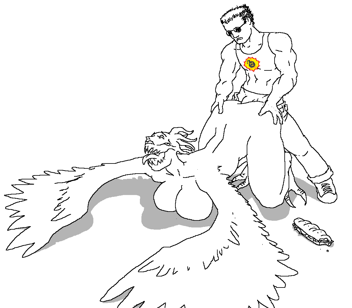 sam stone, serious sam, tagme, harpy, scythian witch harpy, 