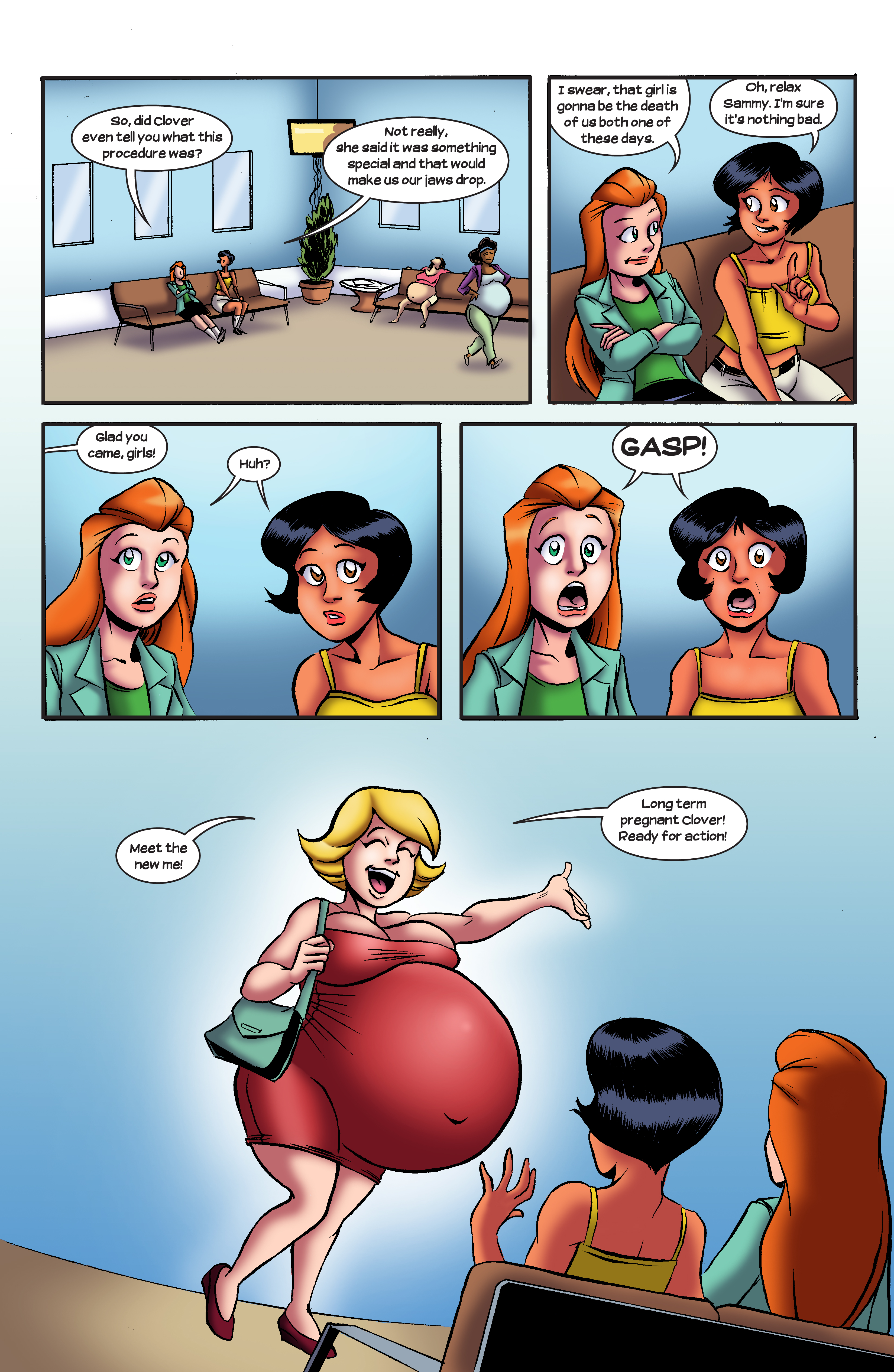 Totally spies pregnant and porn comics