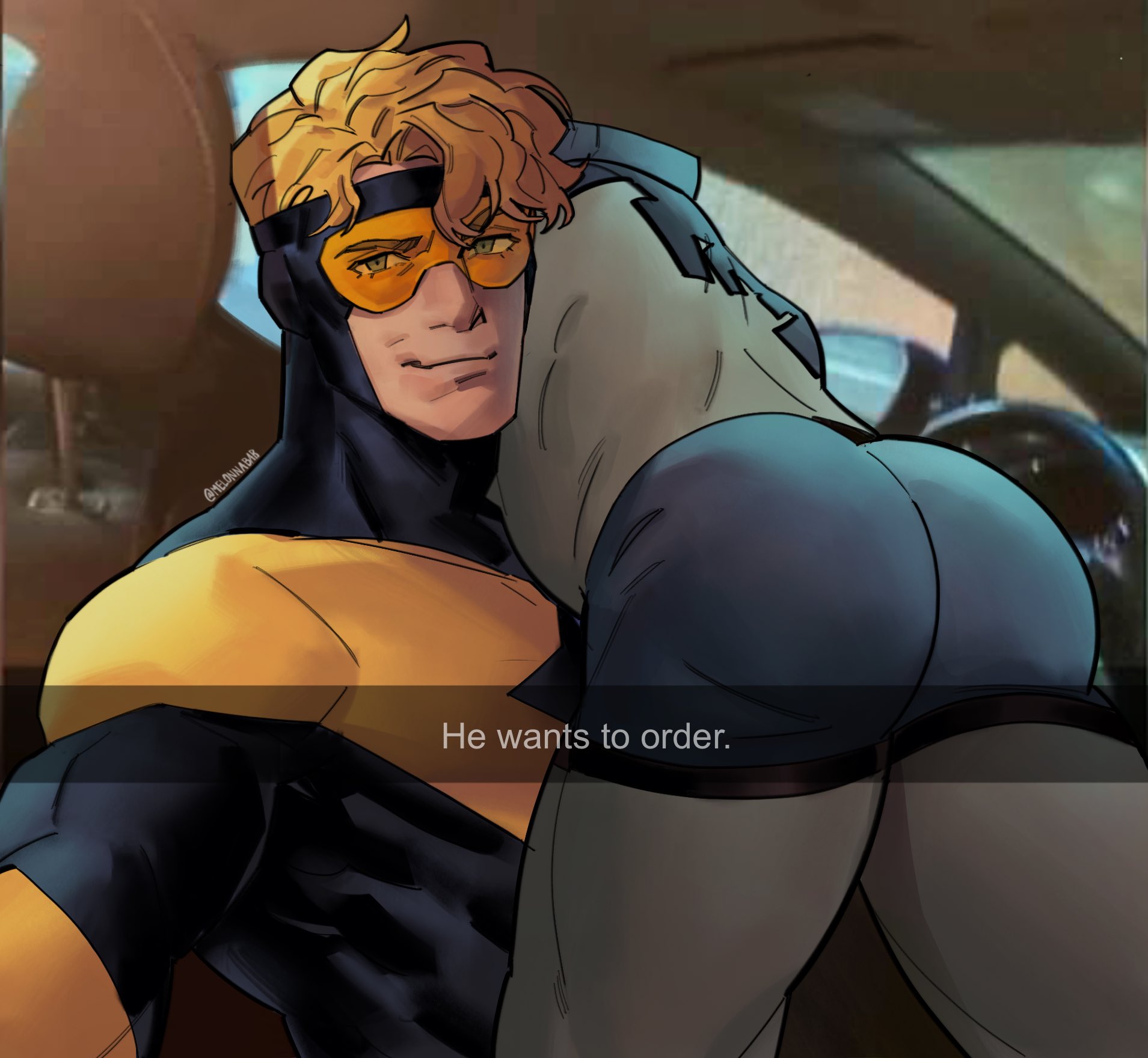 Rule34 - If it exists, there is porn of it / blue beetle, booster gold, ted  kord / 6409770