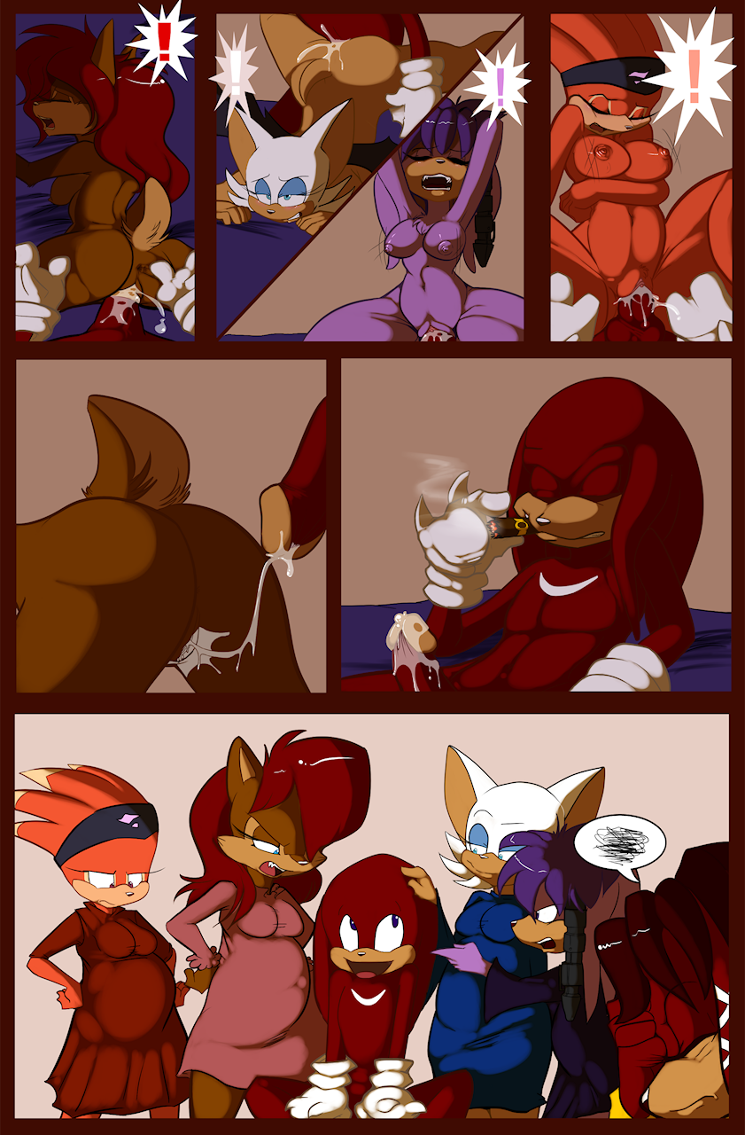 Rule34 - If it exists, there is porn of it / kayla-na, mel the hybrid,  julie-su, knuckles the echidna, lara-le, rouge the bat, sally acorn, shade  the echidna / 2683949