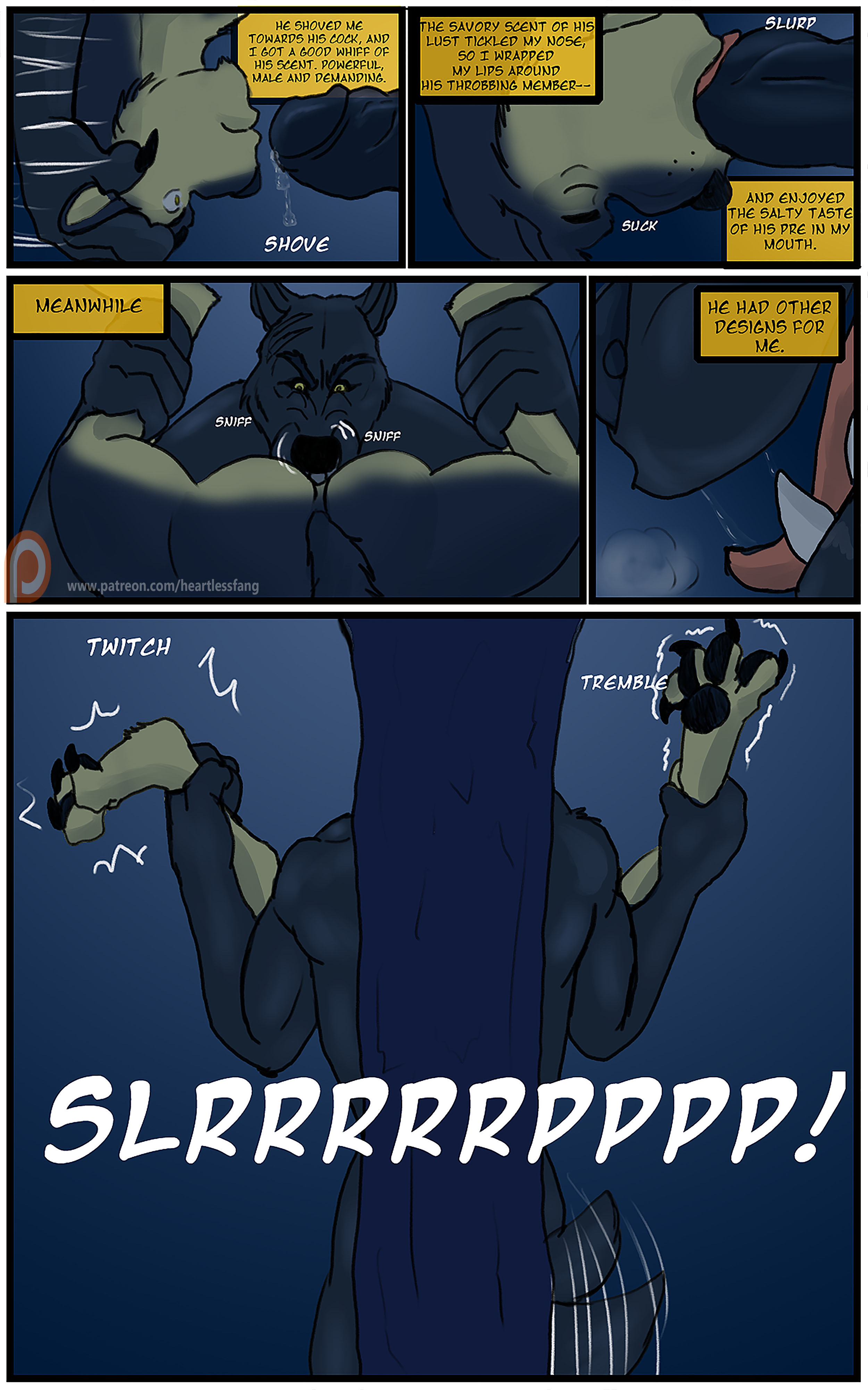 Furry porn gay comic dominated