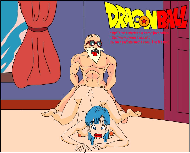 bulma briefs, master roshi, dragon ball, tagme, female, human, male, straight, 