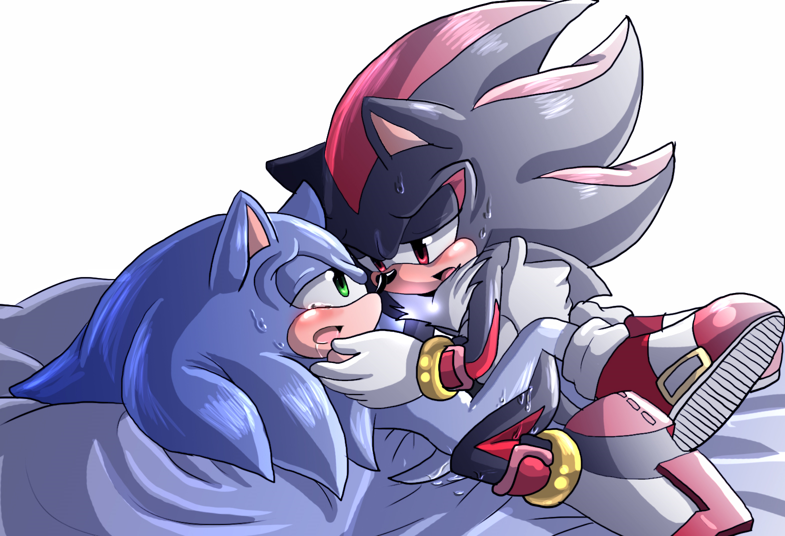 Sonic x shadow comic