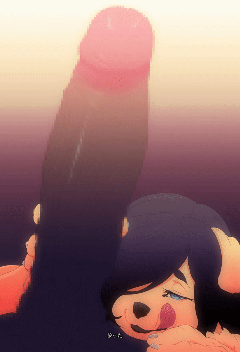 kitsunenone, okiyo, censored, edit, japanese text, mosaic censoring, screencap, simple background, stitched, subtitled, text, third-party edit, 1boy, 1girls, :q, anthro, anthro on anthro, bangs, bbc, bbw, big hands, big penis, black fur, black hair, black lips, blue eyes, canid, canine, canis, claws, erection, eyebrows visible through hair, eyelashes, faceless male, female, female focus, furry, furry only, hair over one eye, half-closed eyes, hand on penis, huge cock, large penis, male, mammal, milf, penis, rush rise line, seductive, solo female, solo focus, solo male, straight, thick penis, tongue, tongue out, yellow fur, 