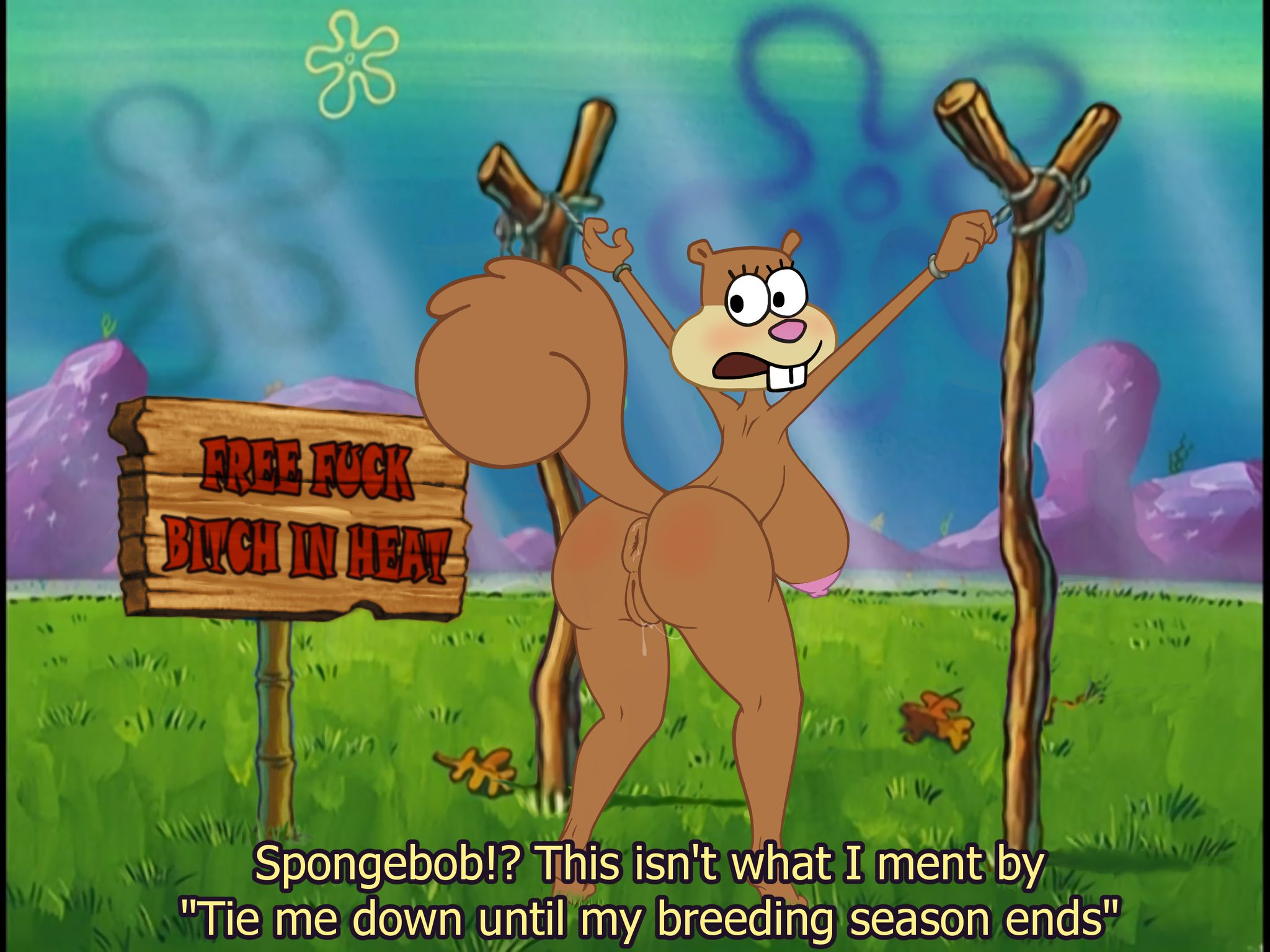 Rule34 - If it exists, there is porn of it / monkeyman (artist), sandy  cheeks / 5737399