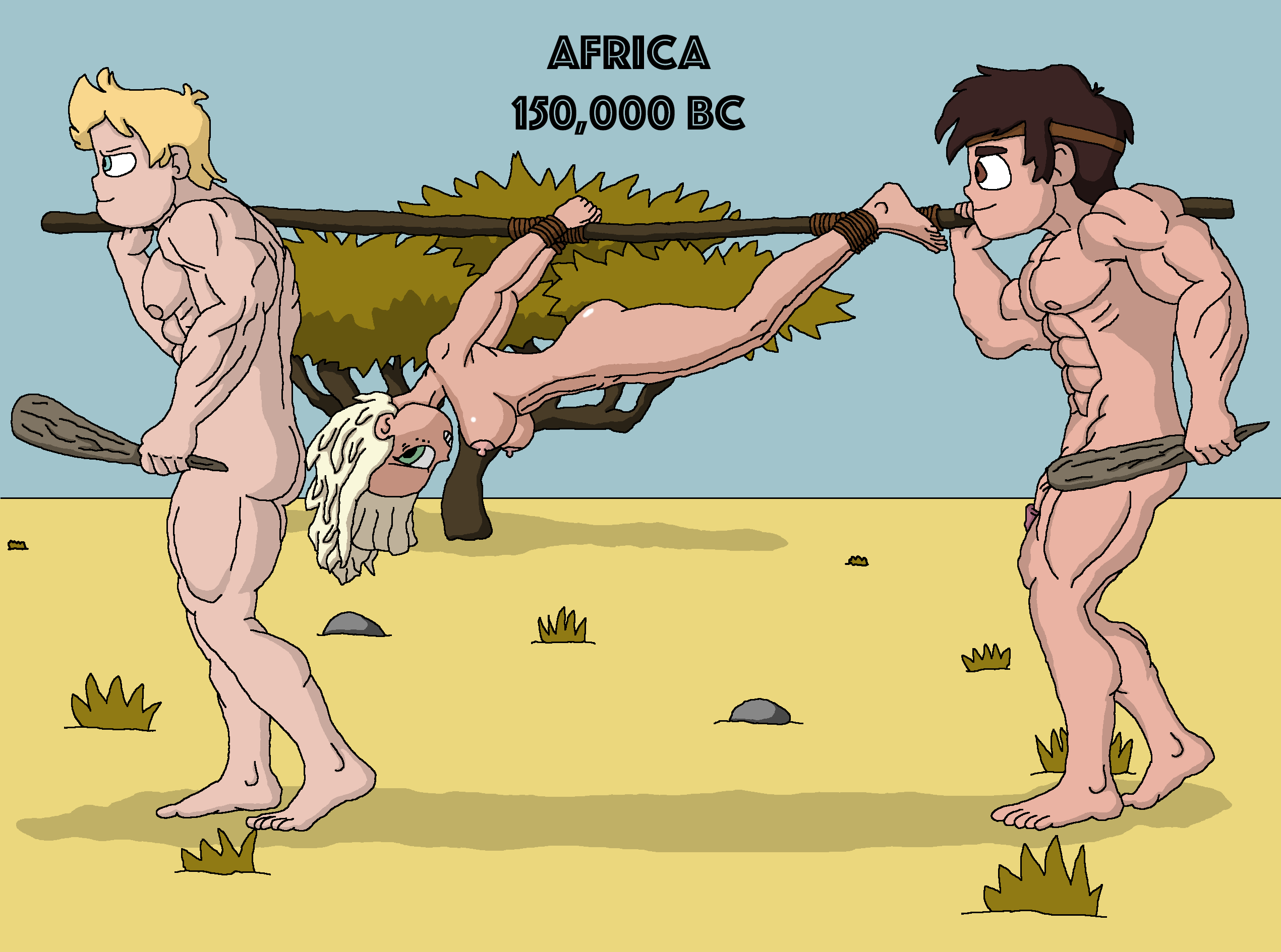 ...angry, barefeet, barefoot, blonde hair, blue eyes, bondage, breasts, bro...