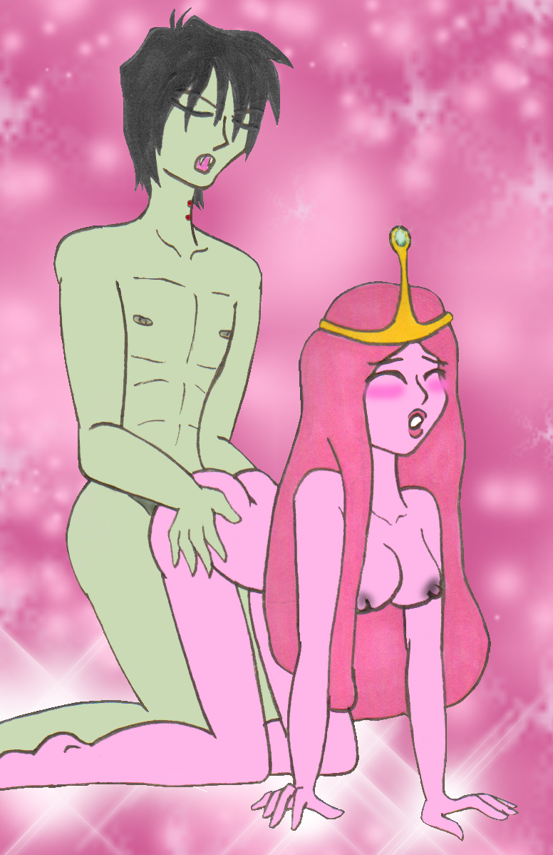 Marshall lee and princess bubblegum