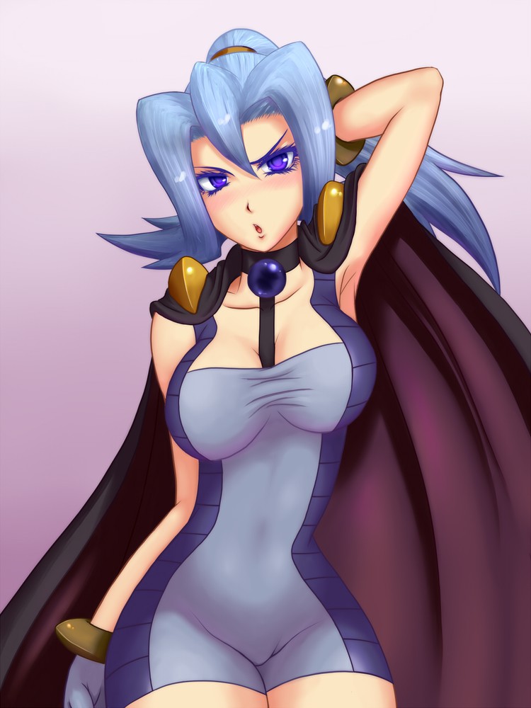 clair (pokemon), nintendo, blue hair, female, female only, human, human only, humans of pokemon, pokemon, solo, 