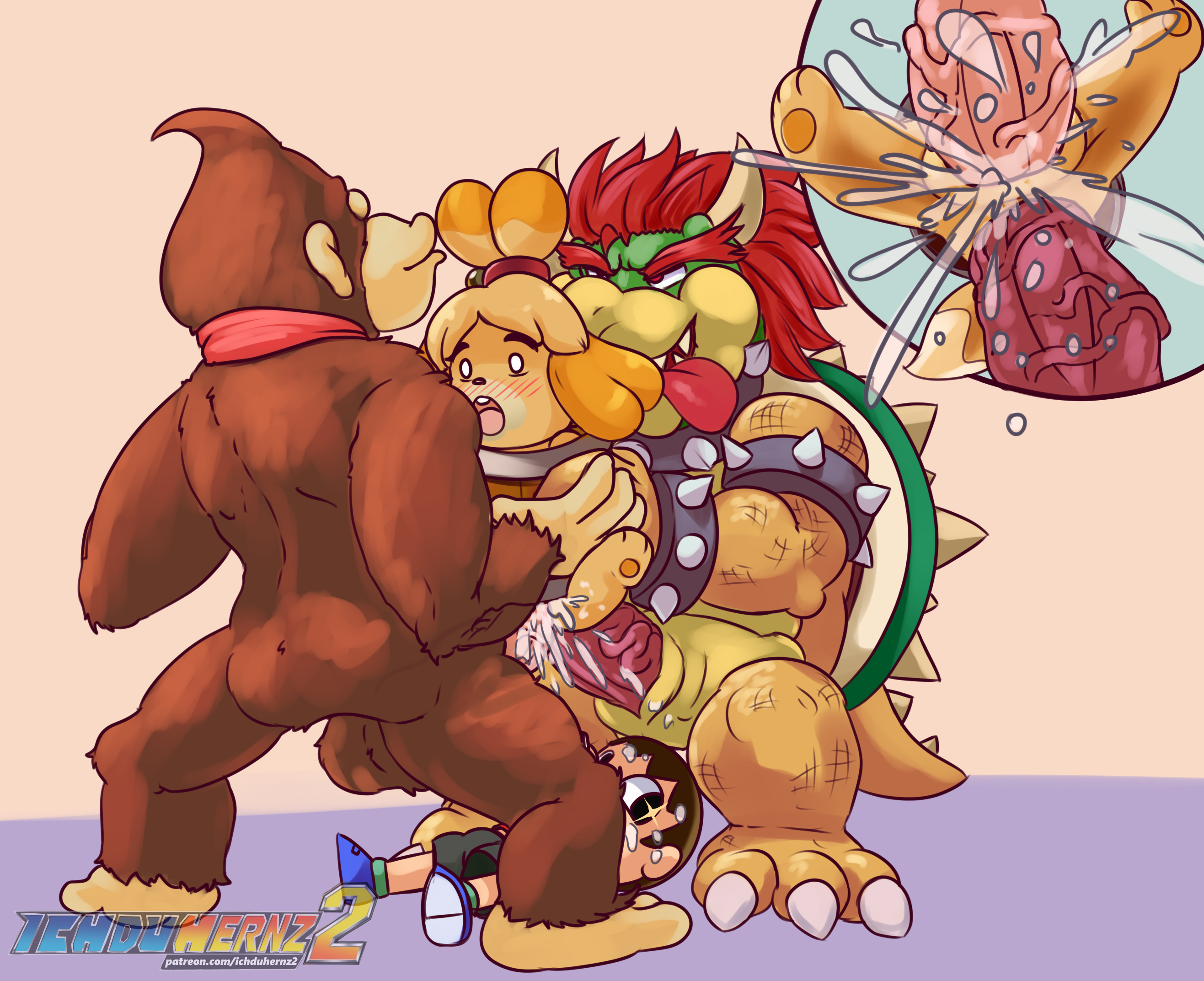 Donkey kong rule 34