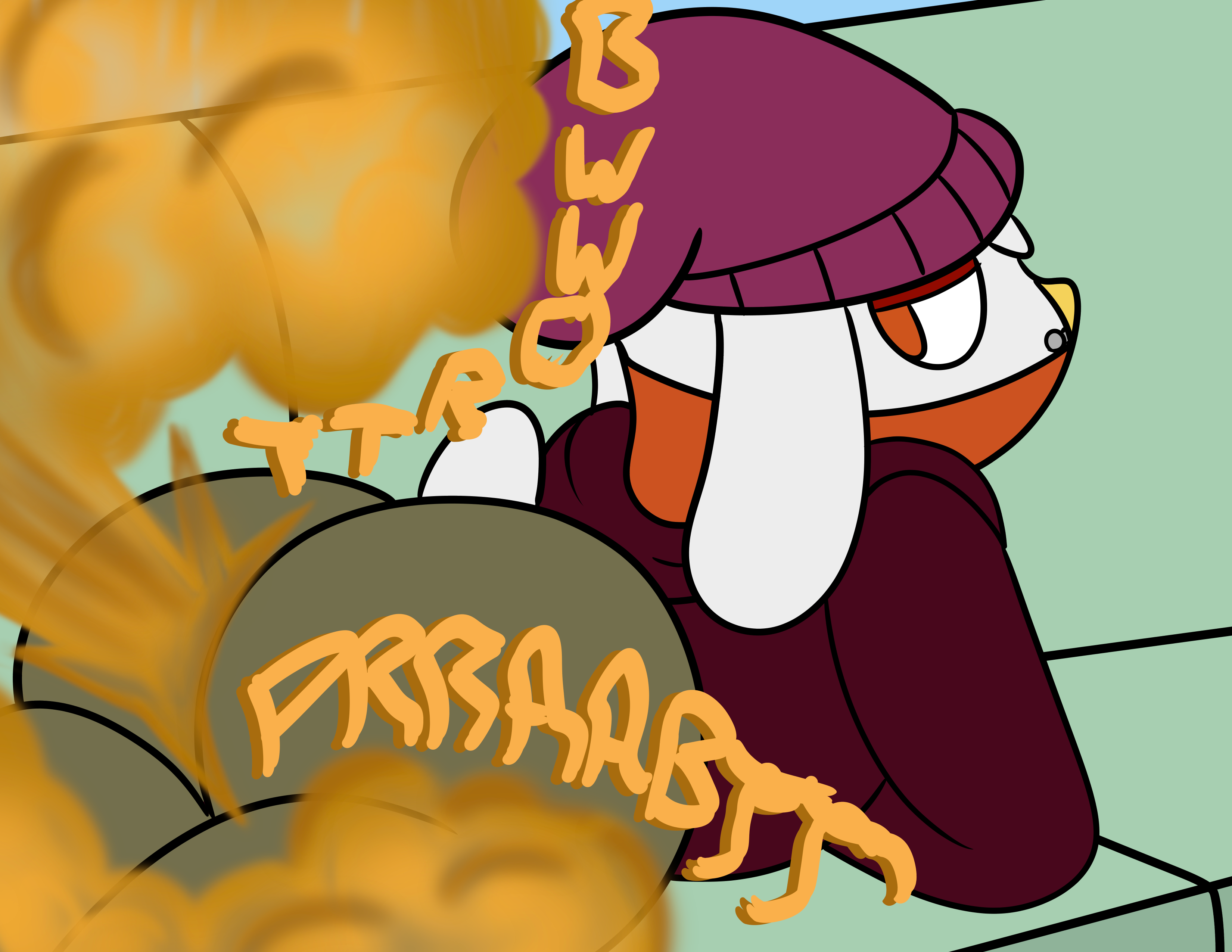 1male 2025 anthro ass beanie couch fart fart_cloud fart_fetish furry gooeysin hoodie looking_back male onomatopoeia piercing pokemon pokemon_(species) rabbit raboot resting septum_piercing septum_ring tagme tail text travis_(cringebird)