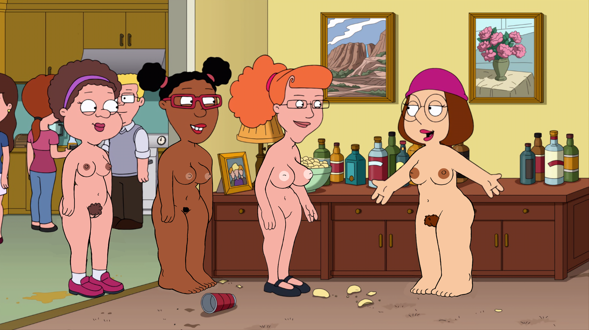 Naked family guy cartoons