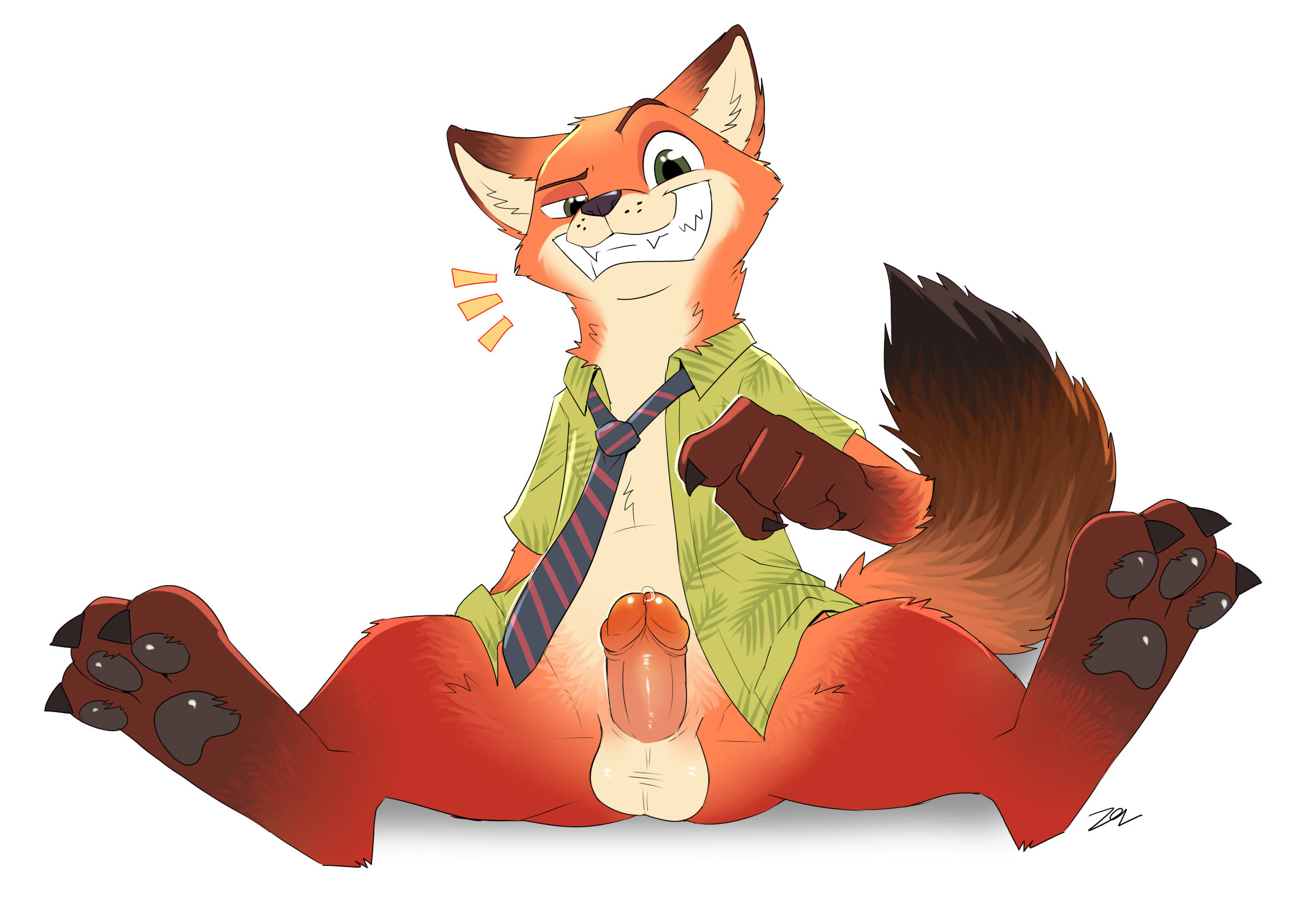 Slideshow nick wilde naked.