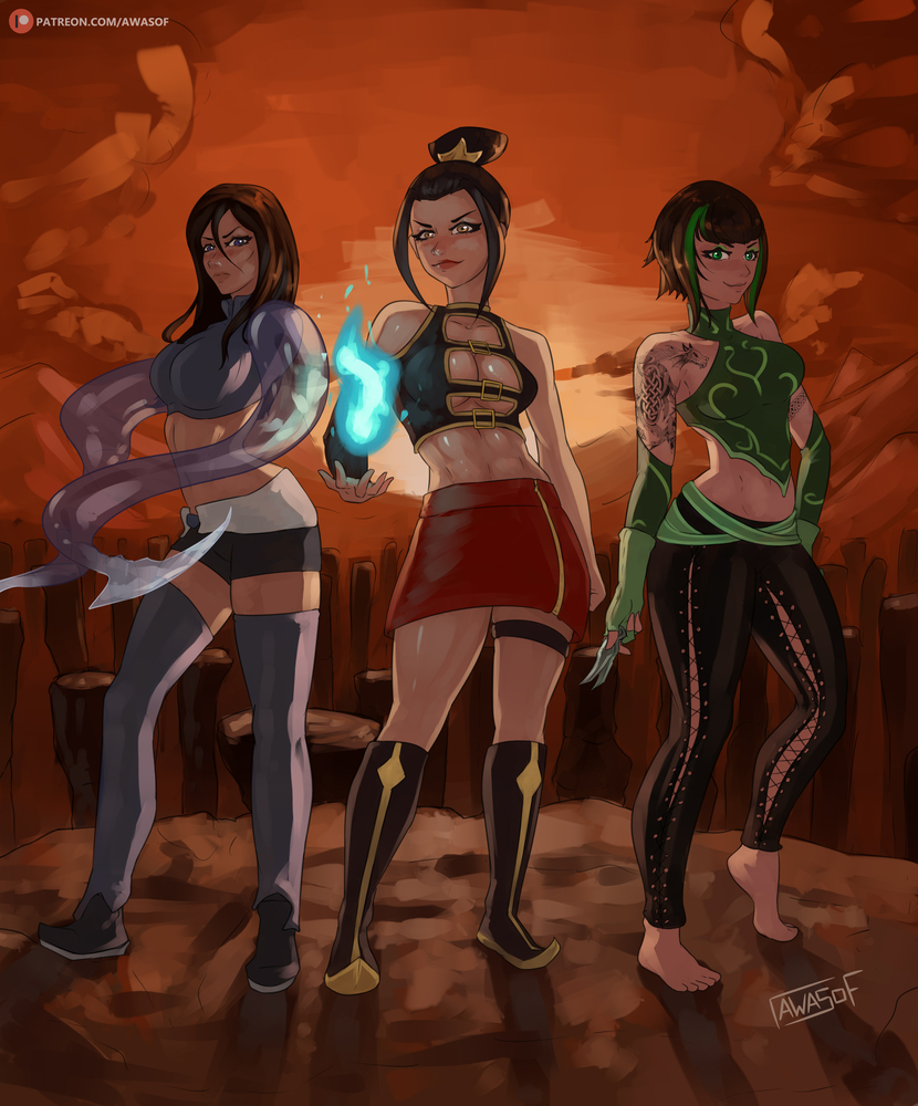 Azula badass fanart