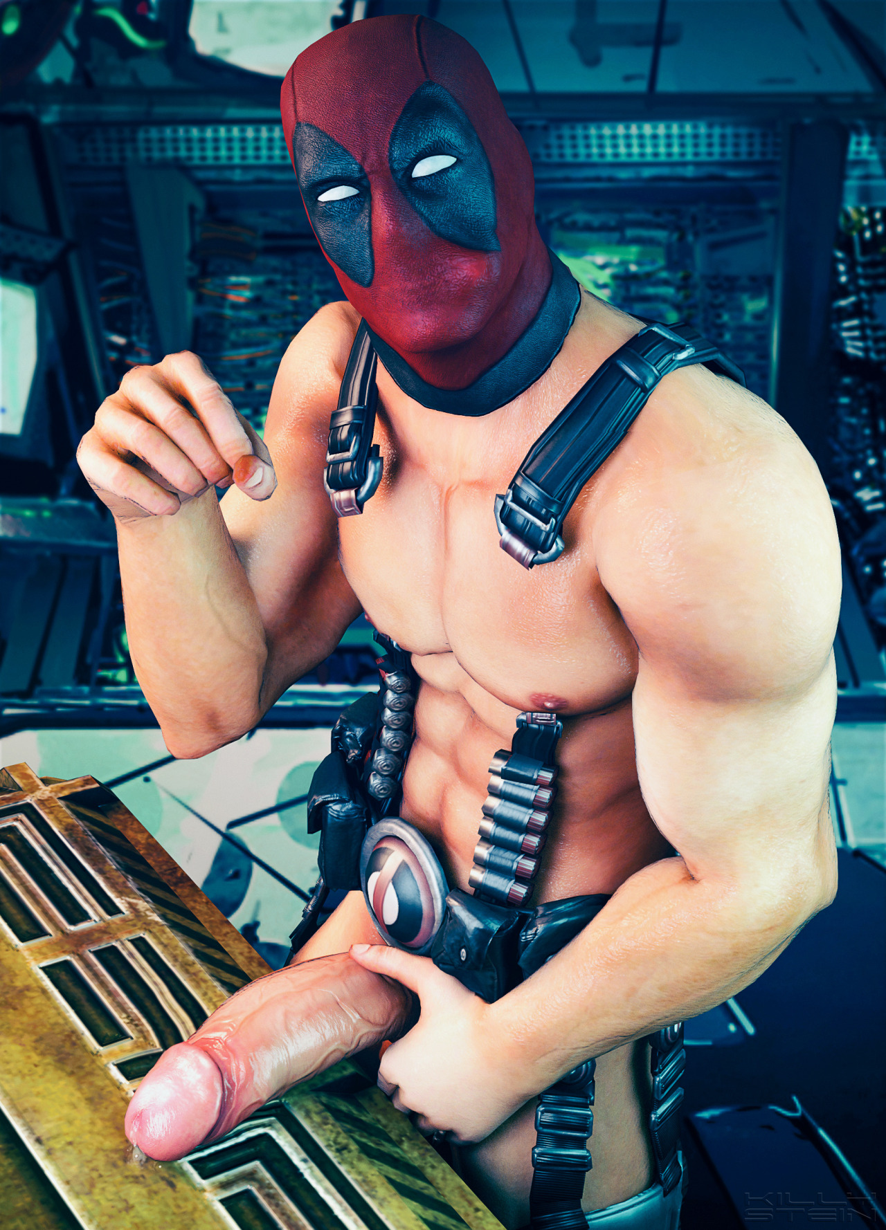 Deadpool cock