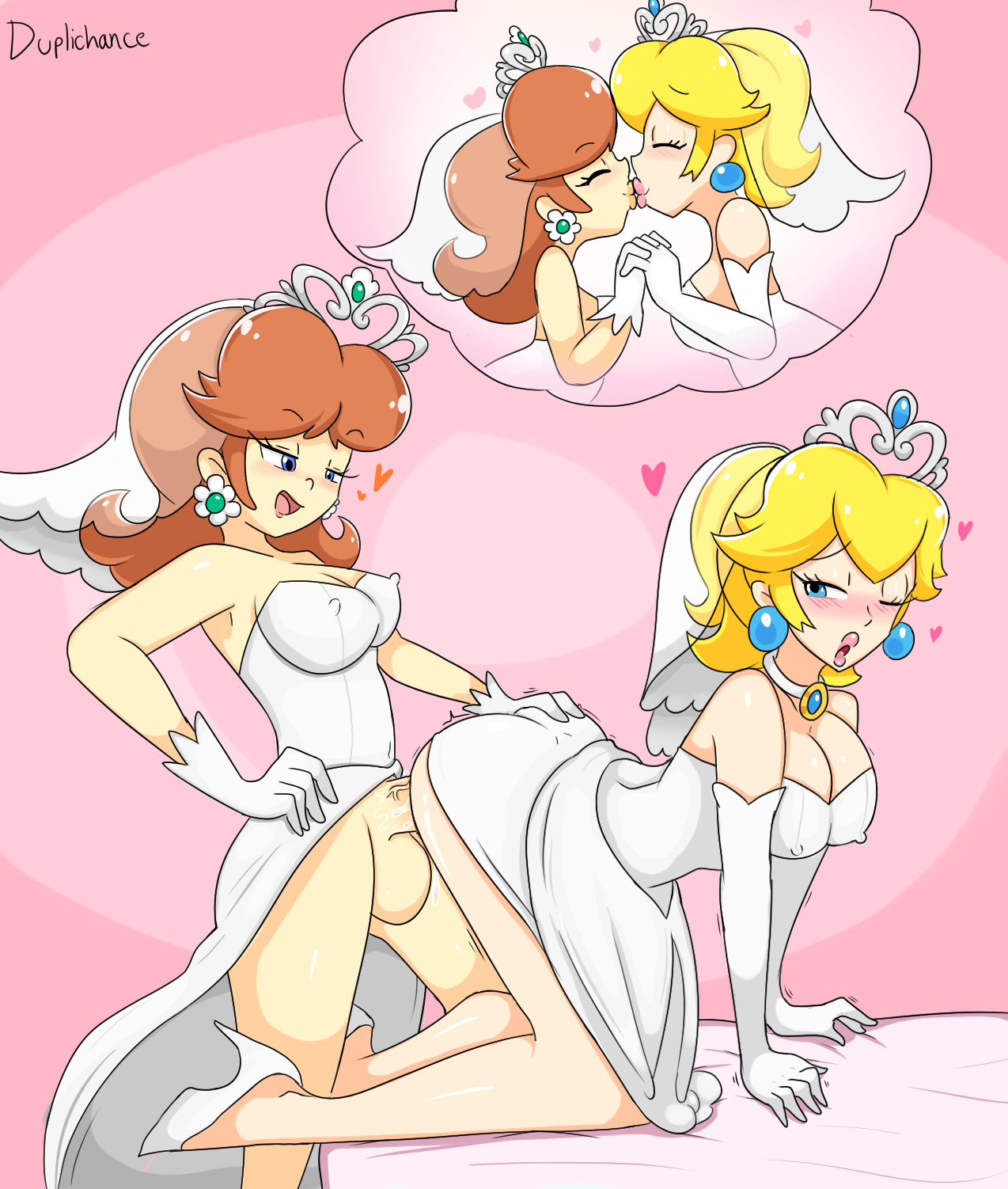Rule34 - If it exists, there is porn of it / duplichance, princess daisy, p...