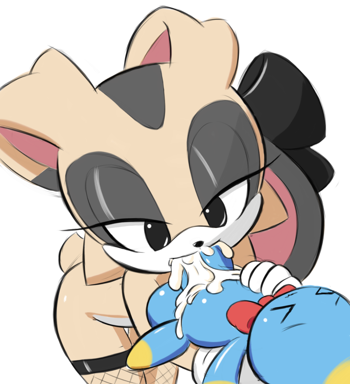 Rule34 - If it exists, there is porn of it / chao (sonic), cheese the chao,  cream the rabbit / 5324186