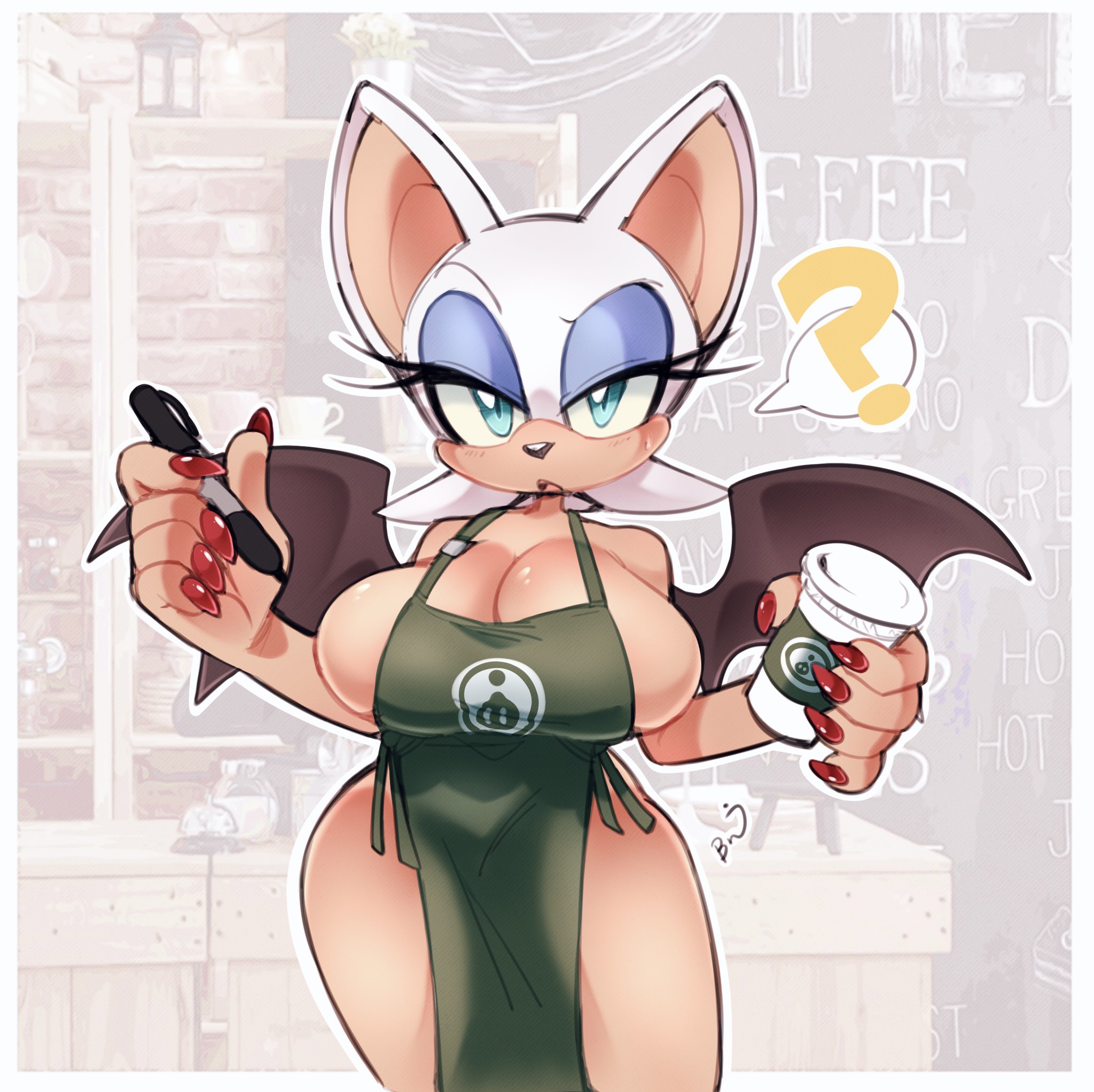 Rouge the bat breasts 🍓"Rouge Sexy Sweater" by Superi90 Soni