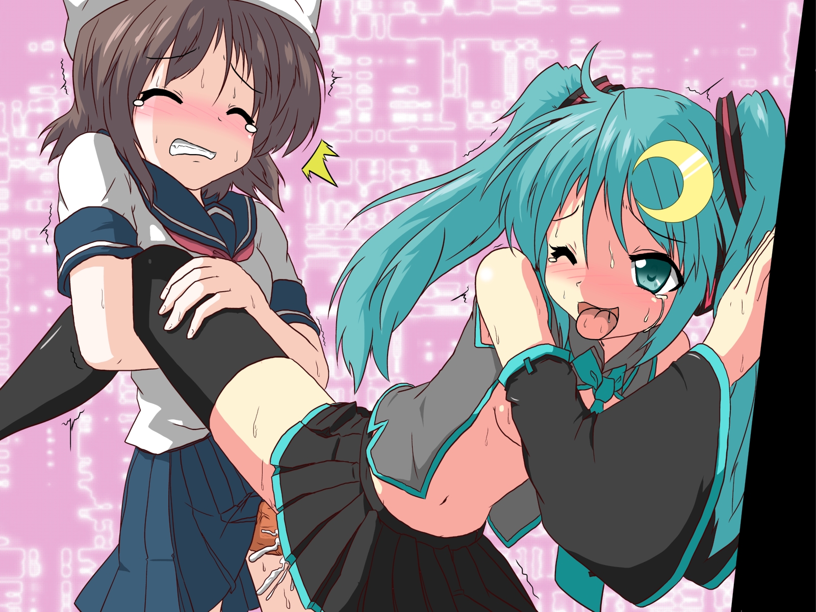 Rule34 - If it exists, there is porn of it  mikazuki neko, hatsune miku   482060