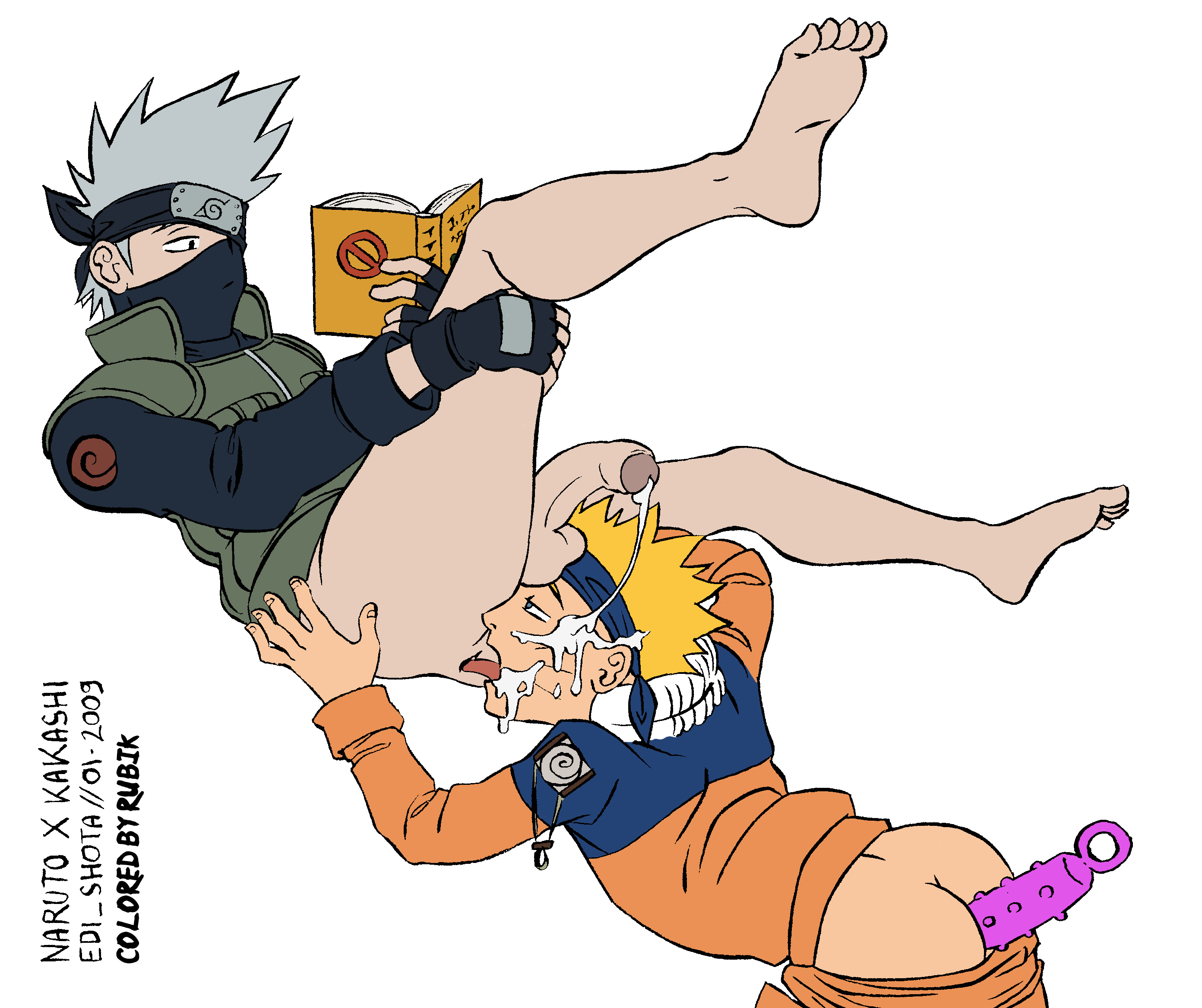 Kakashi yaoi hentai фото 43